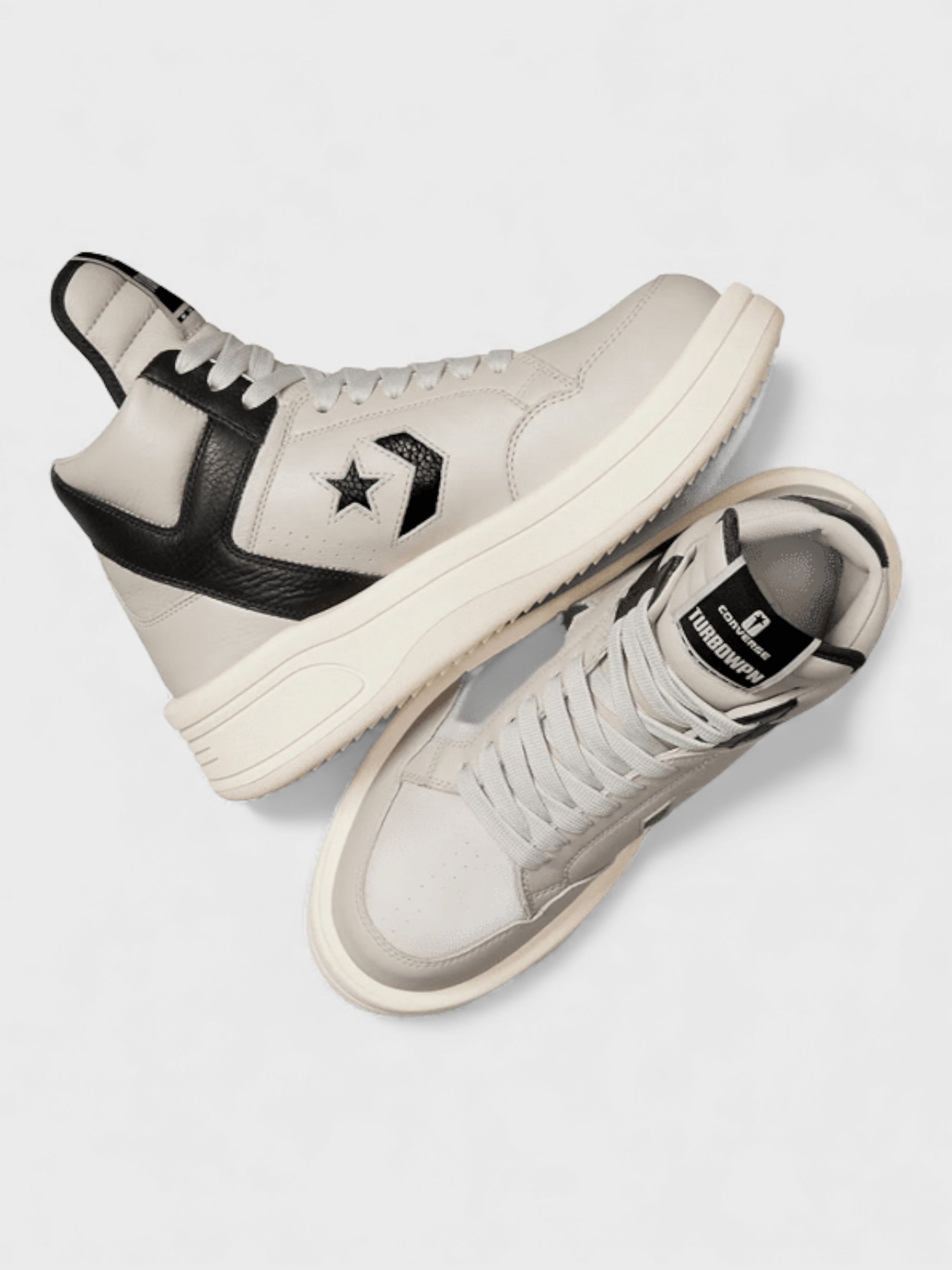 Converse x Rick Owens DRKSHDW TURBOWPN Oyster Black