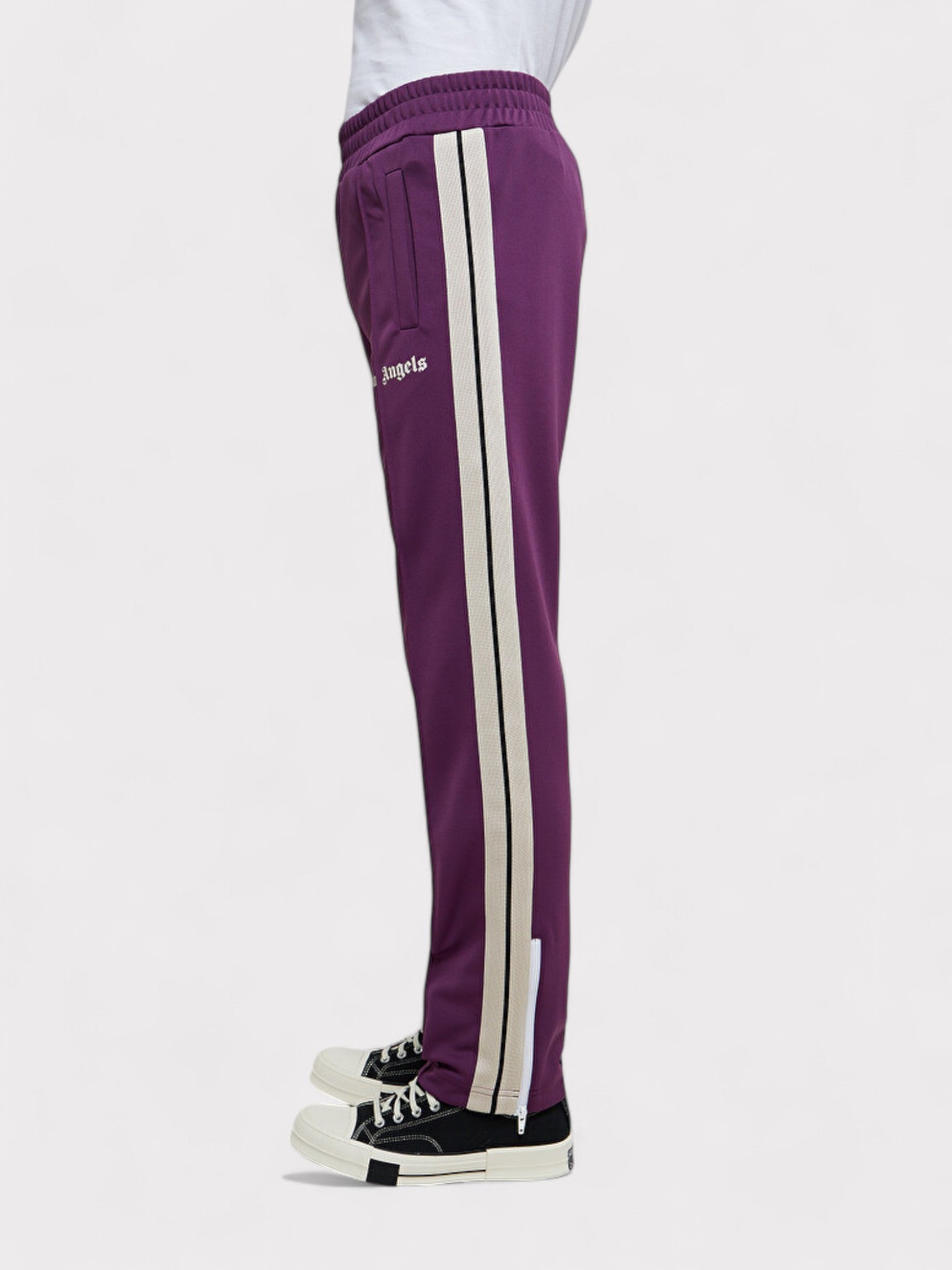 Palm Angels Classic Track Pants Burgundy