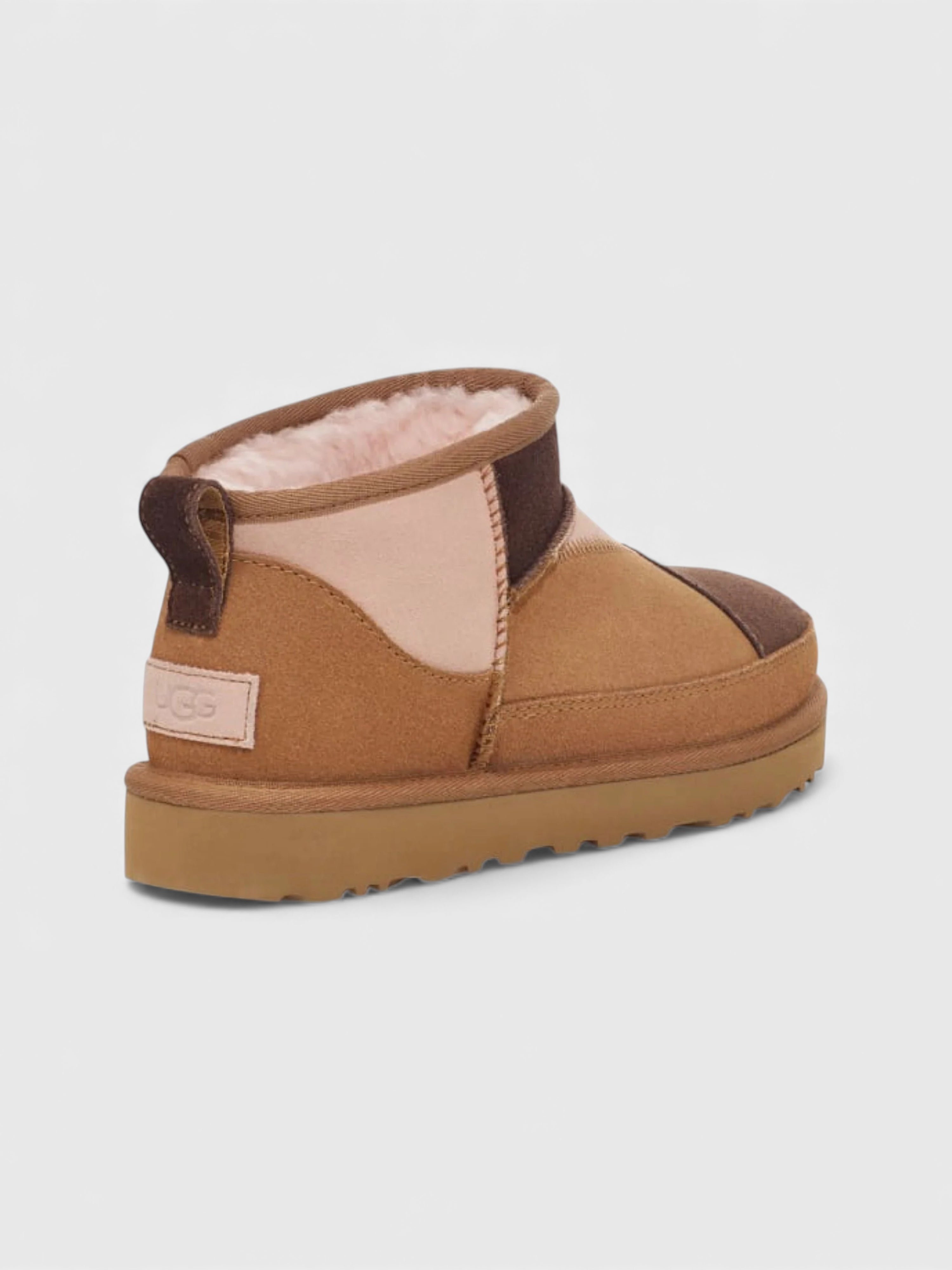 UGG Classic Ultra Mini Boot Reimagined Chestnut Multi Womens
