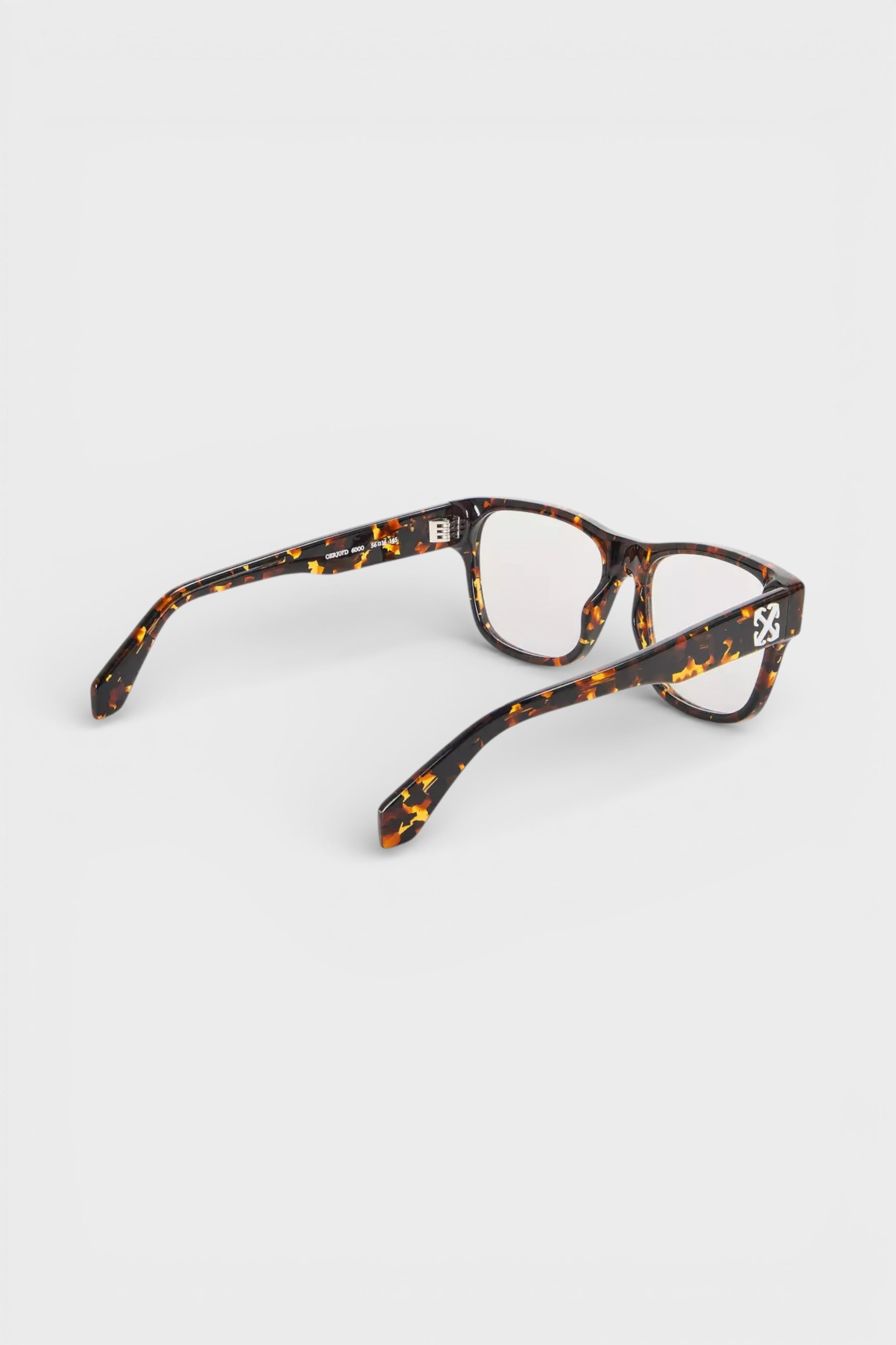 Off-White 7D Havana Reading Glasses Brown