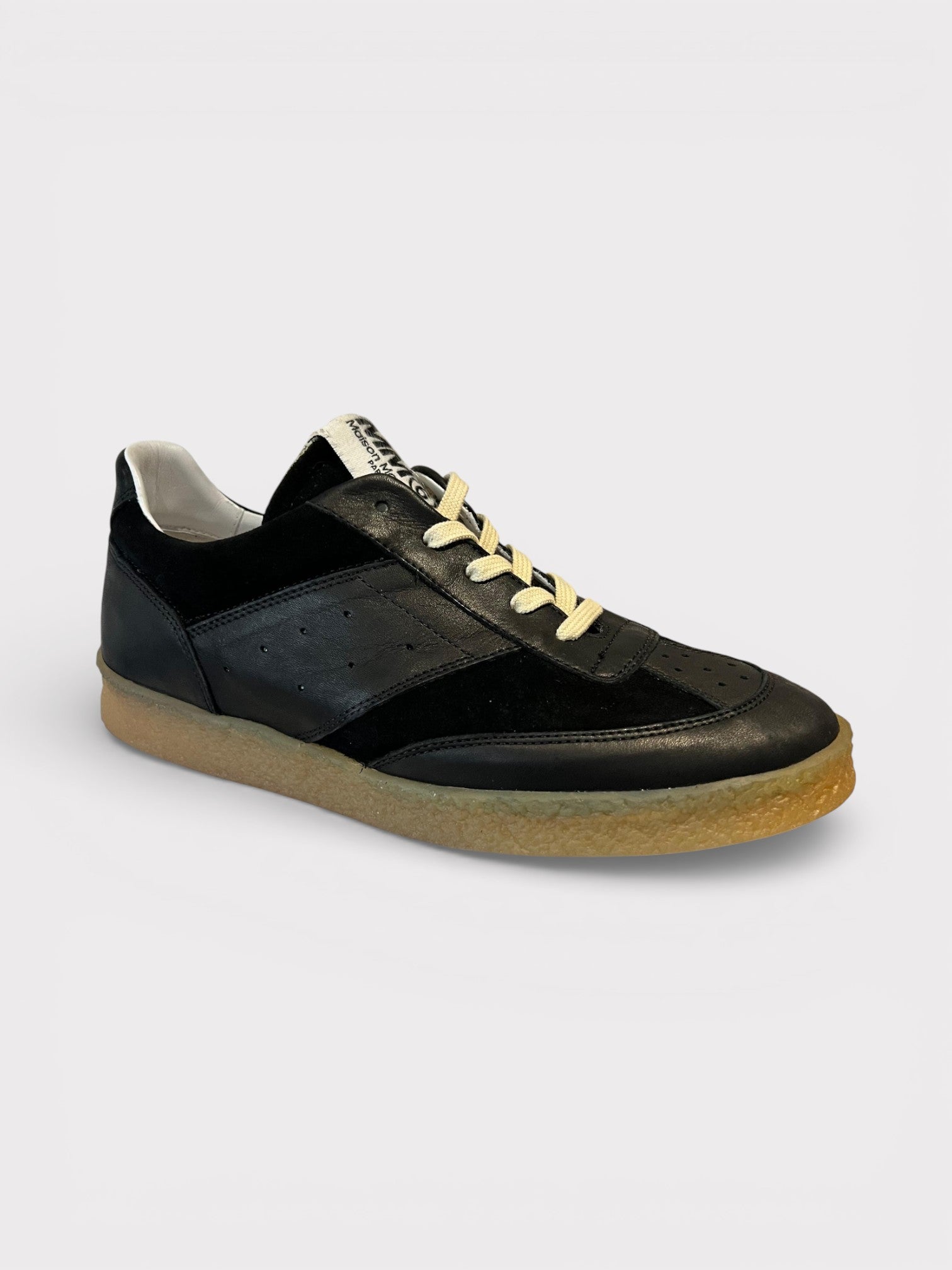 MM6 Maison Margiela 6 Court Low-top Sneakers Black