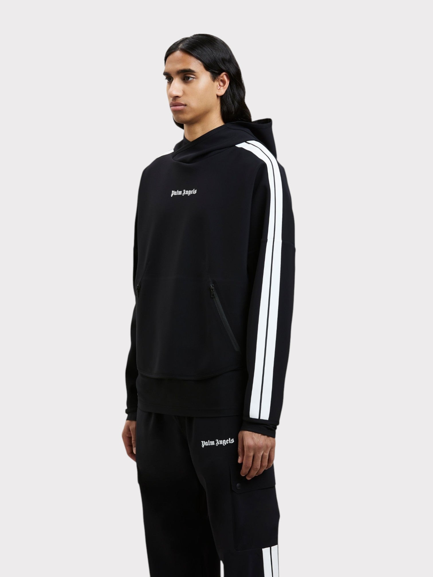 Palm Angels Performance Hoodie Black
