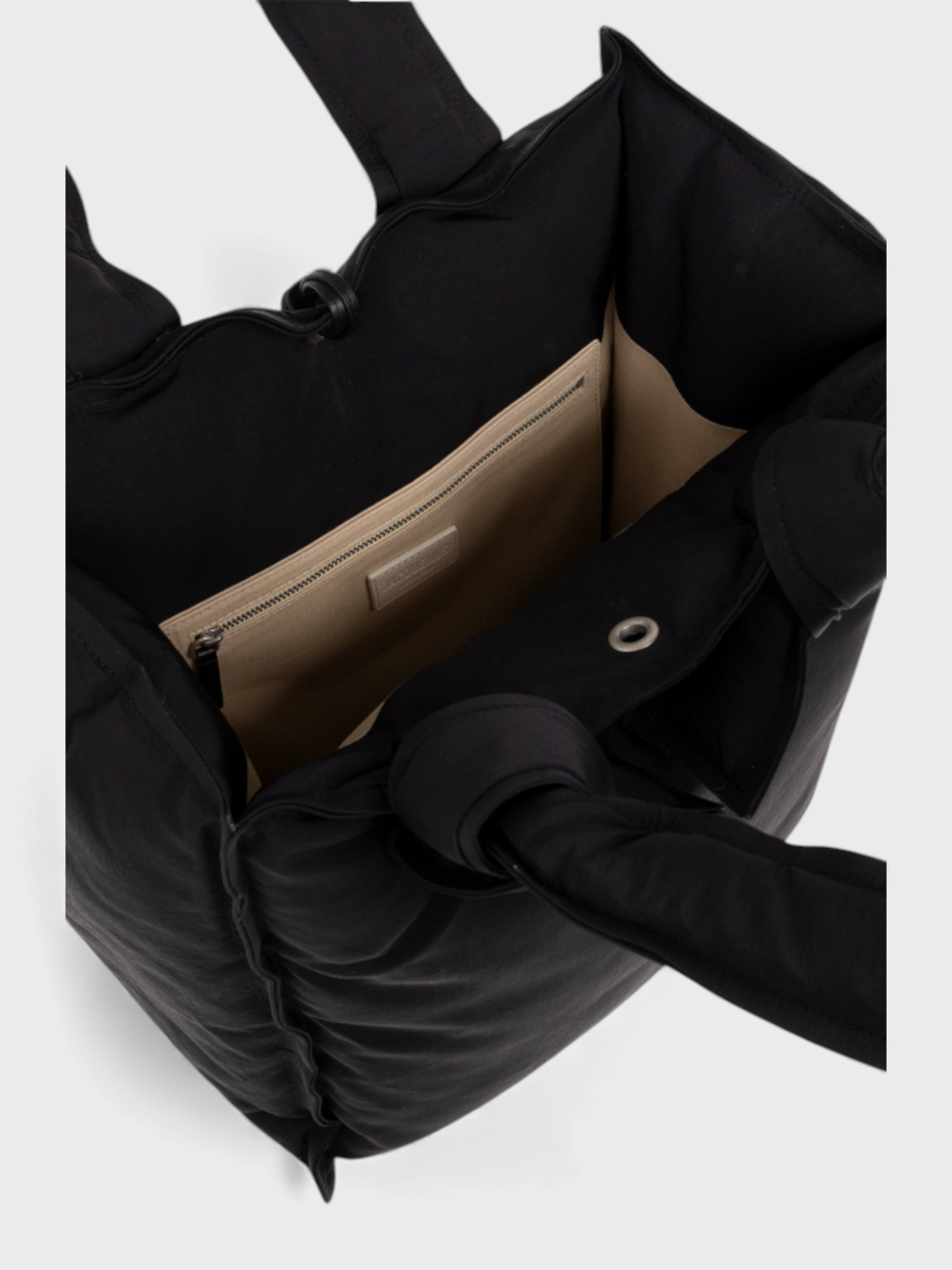 Jacquemus Le Cuscinu Shopper Bag Black