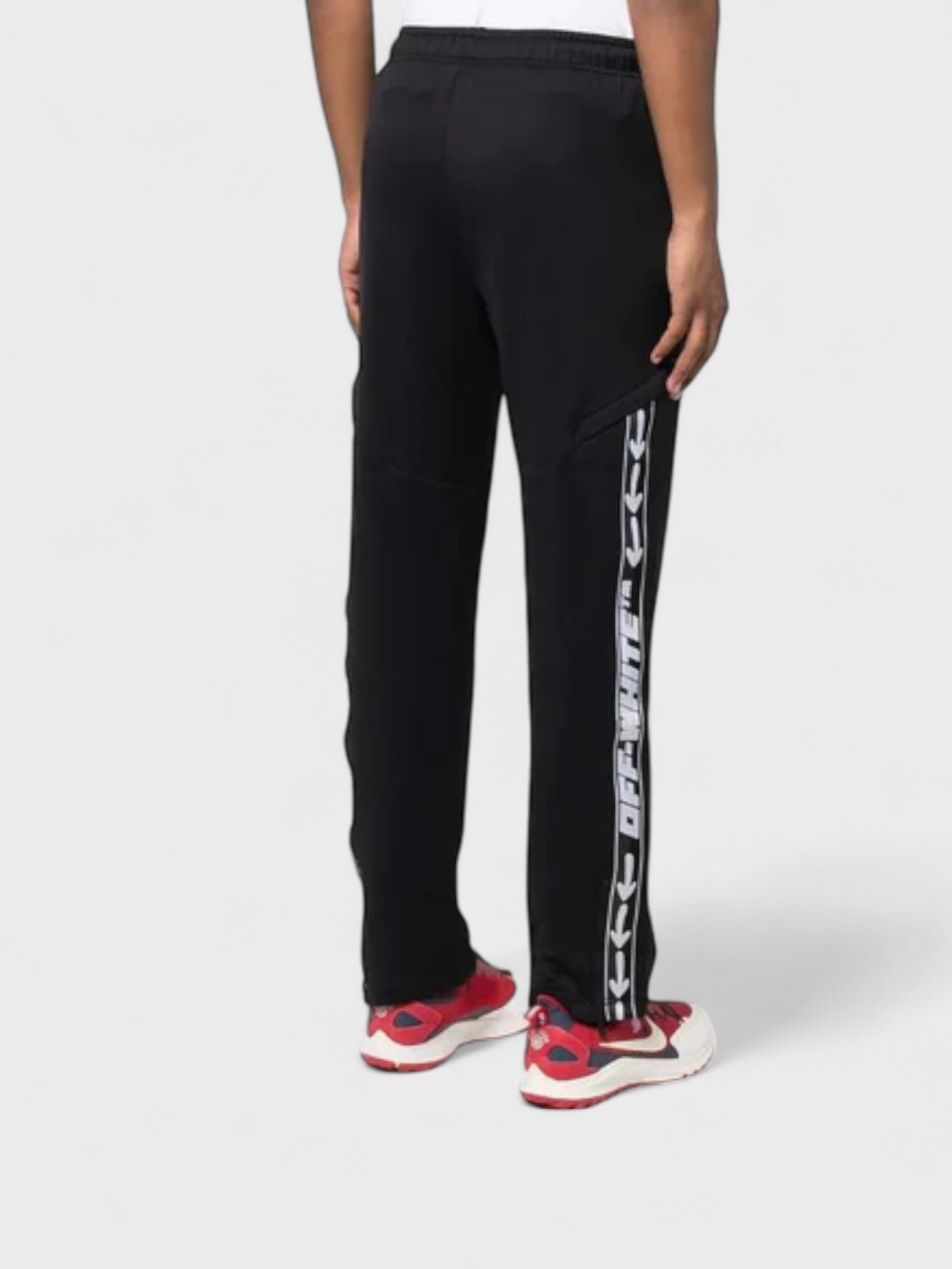 Off-White Logoband Sport Sweatpants Black