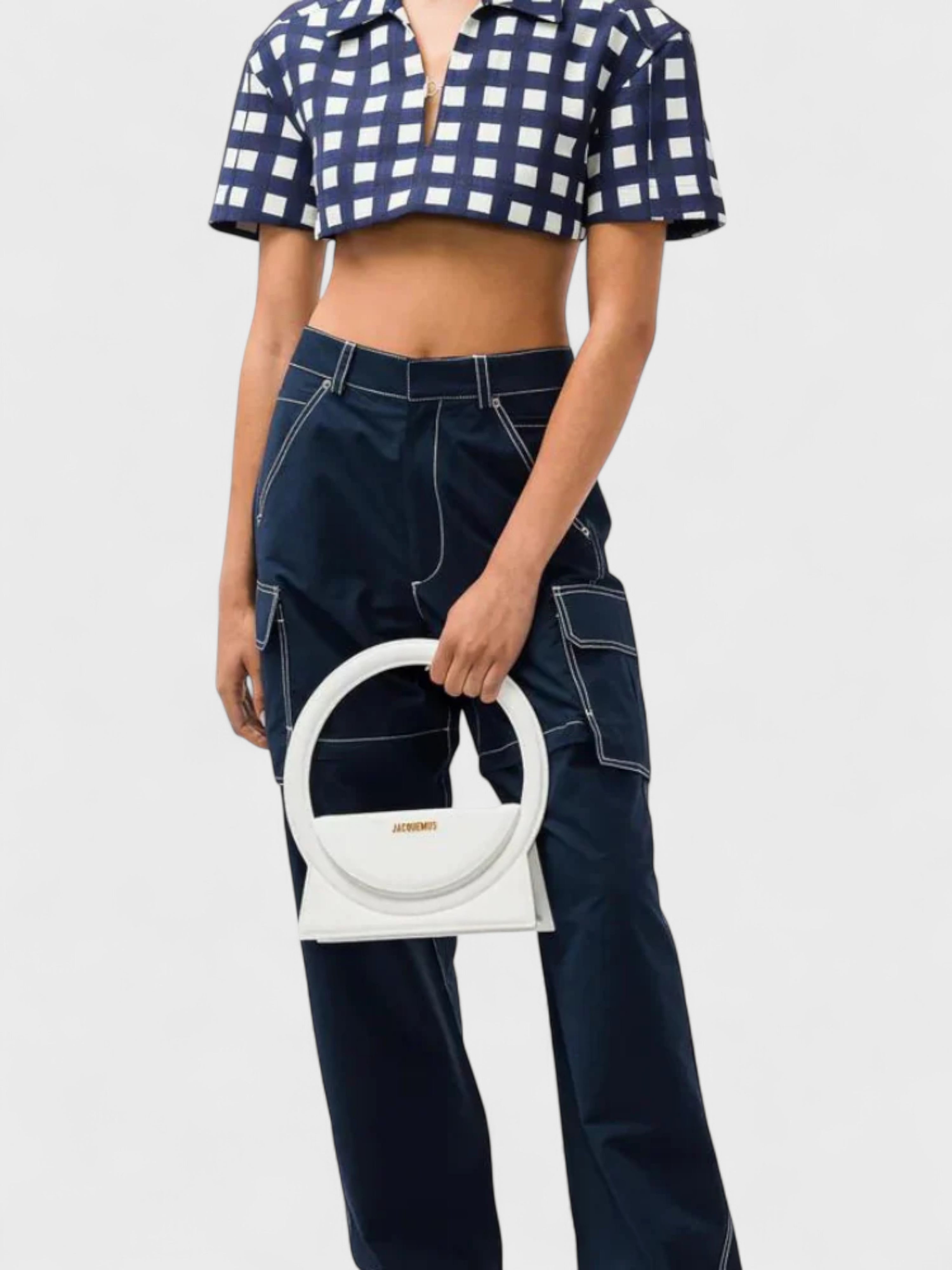 Jacquemus Le Sac Rond White