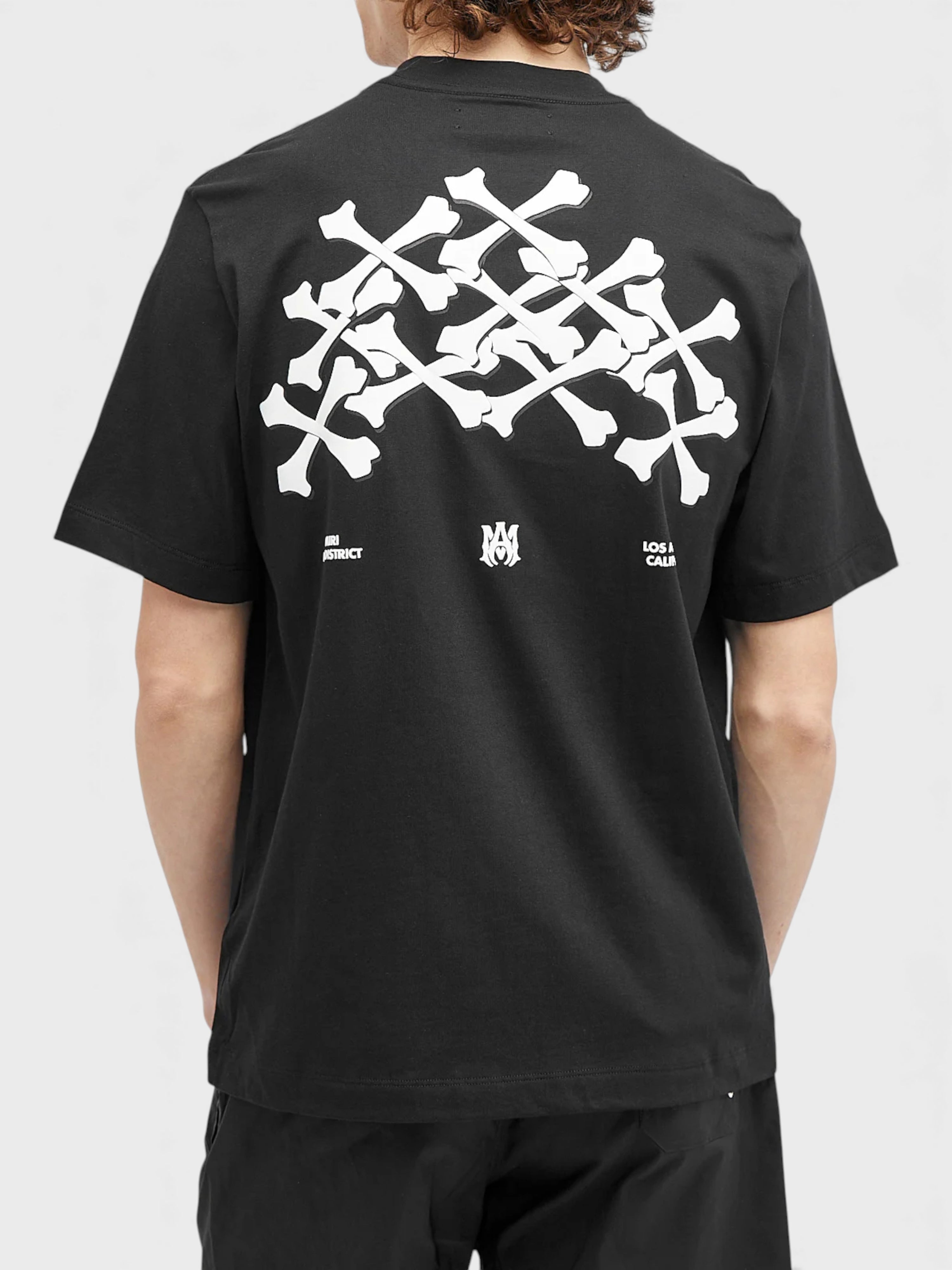 Amiri Stacked Bones Tee Black