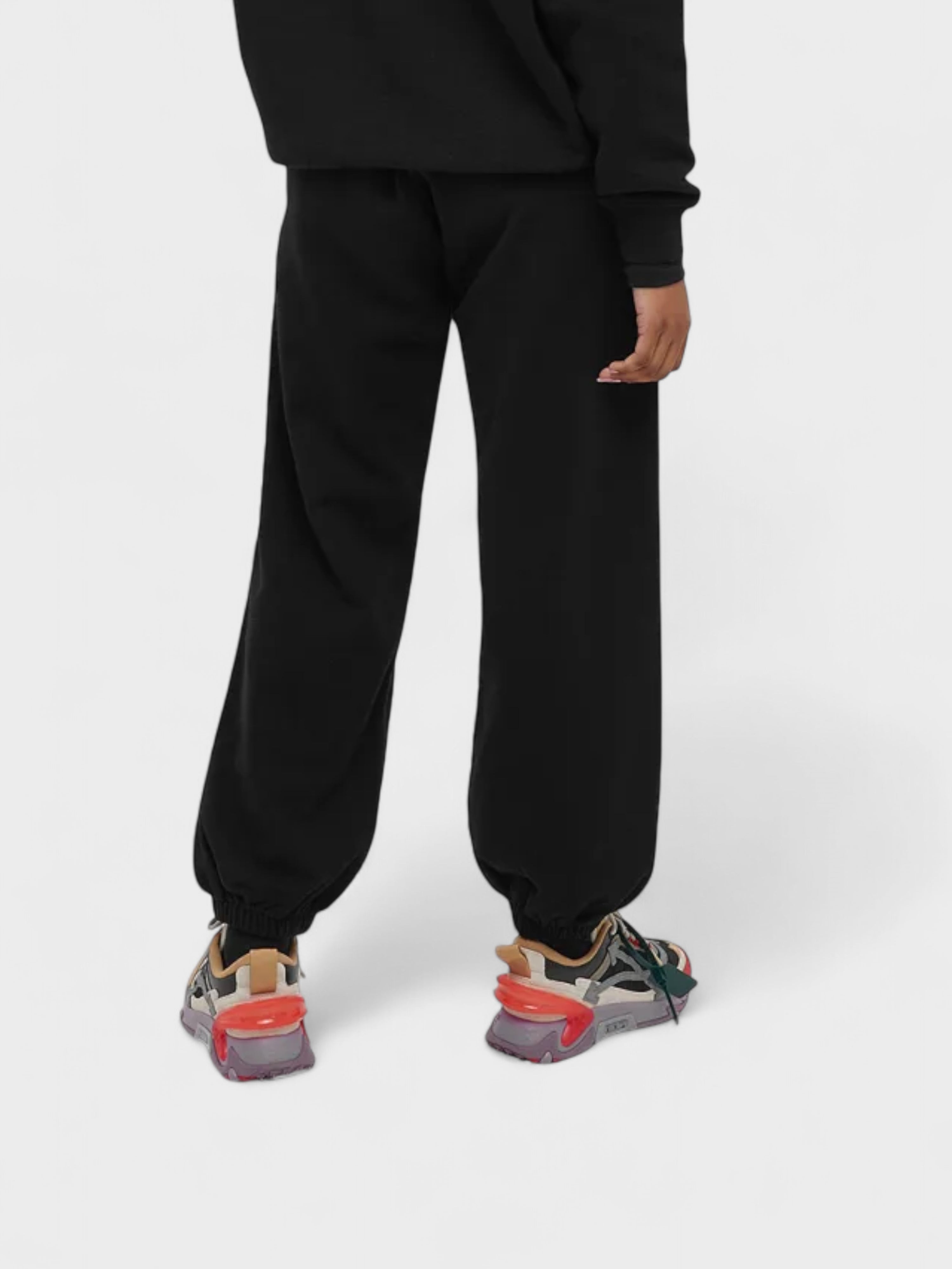 Off-White Painter Logo Cuffed Sweatpants Black