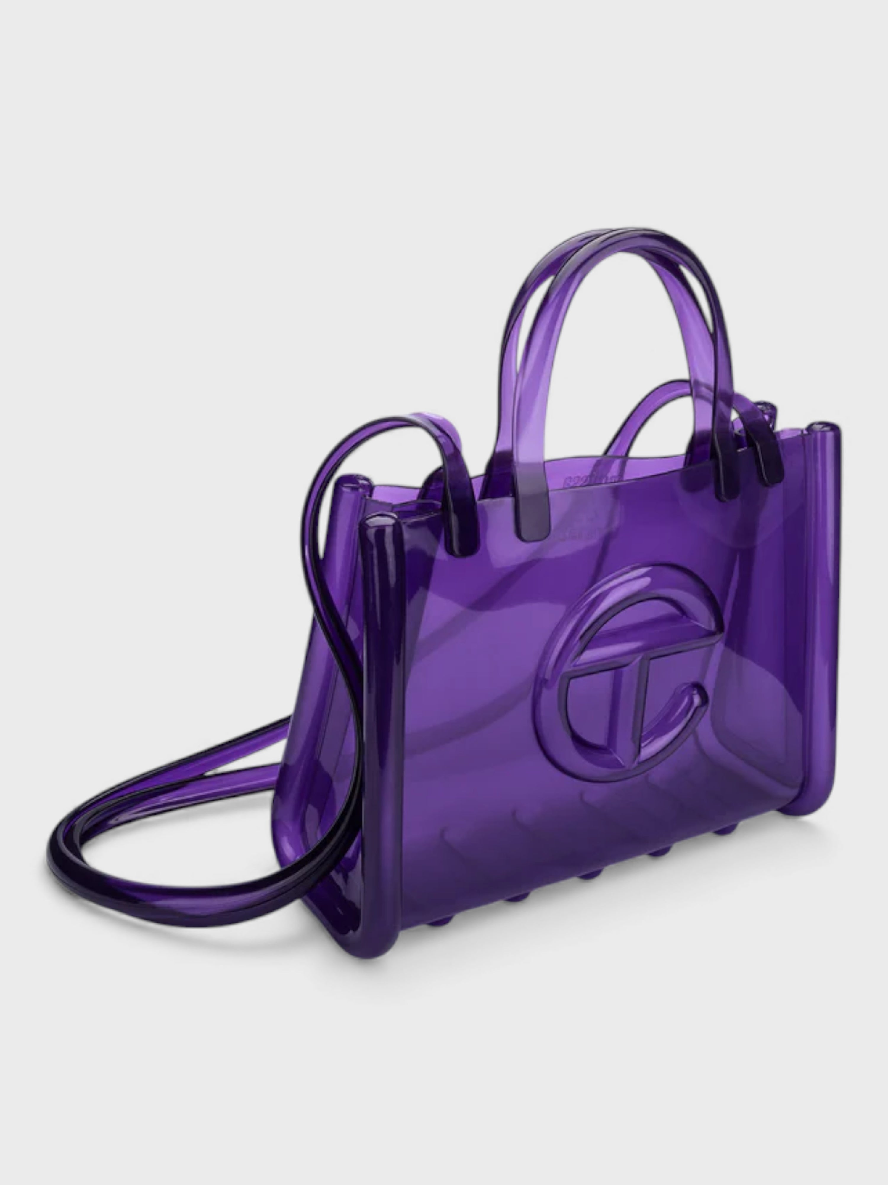 Telfar x Mellisa Medium Jelly Shopper Purple