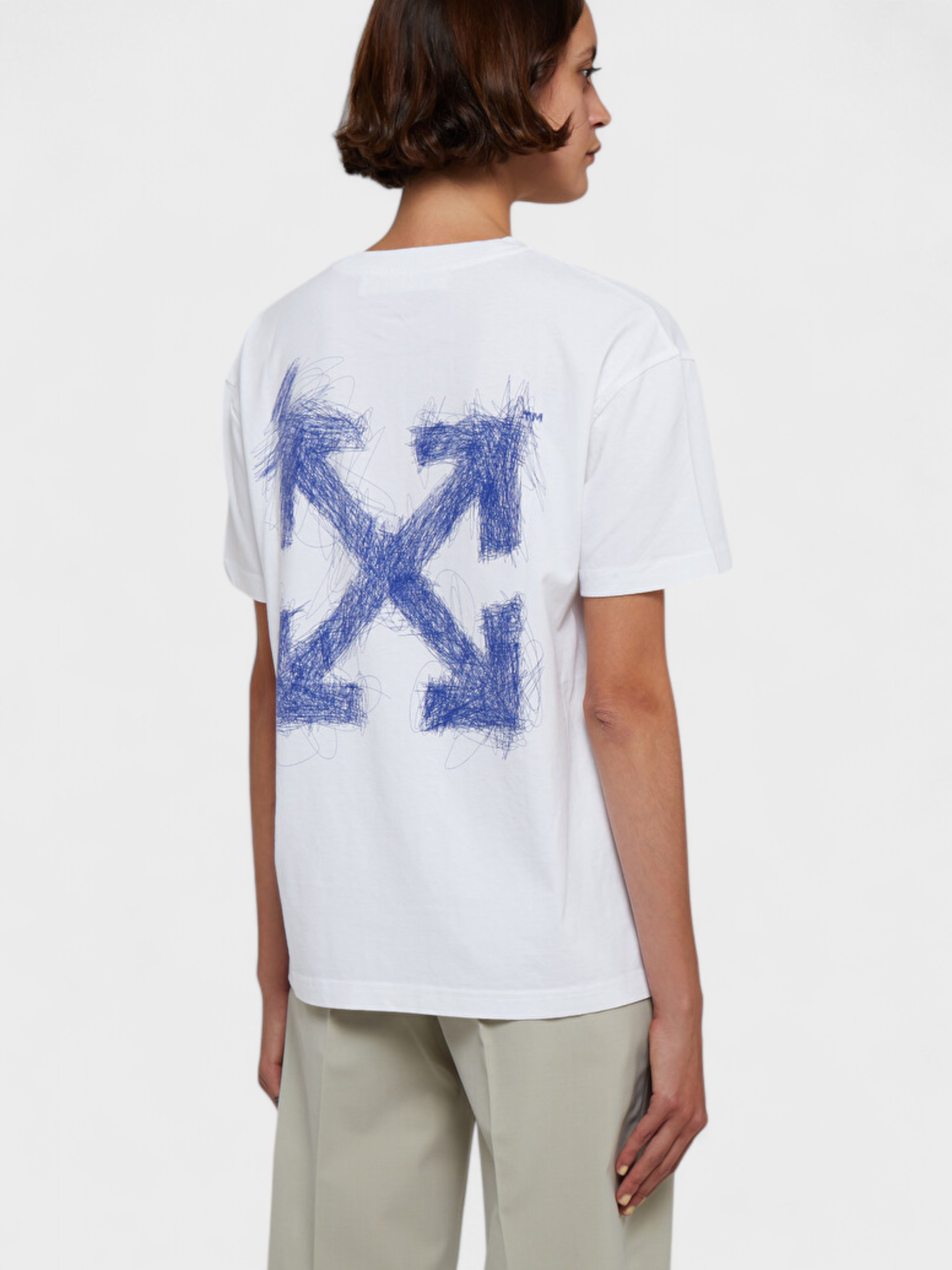 Off-White Pen Arrows Regular Tee White