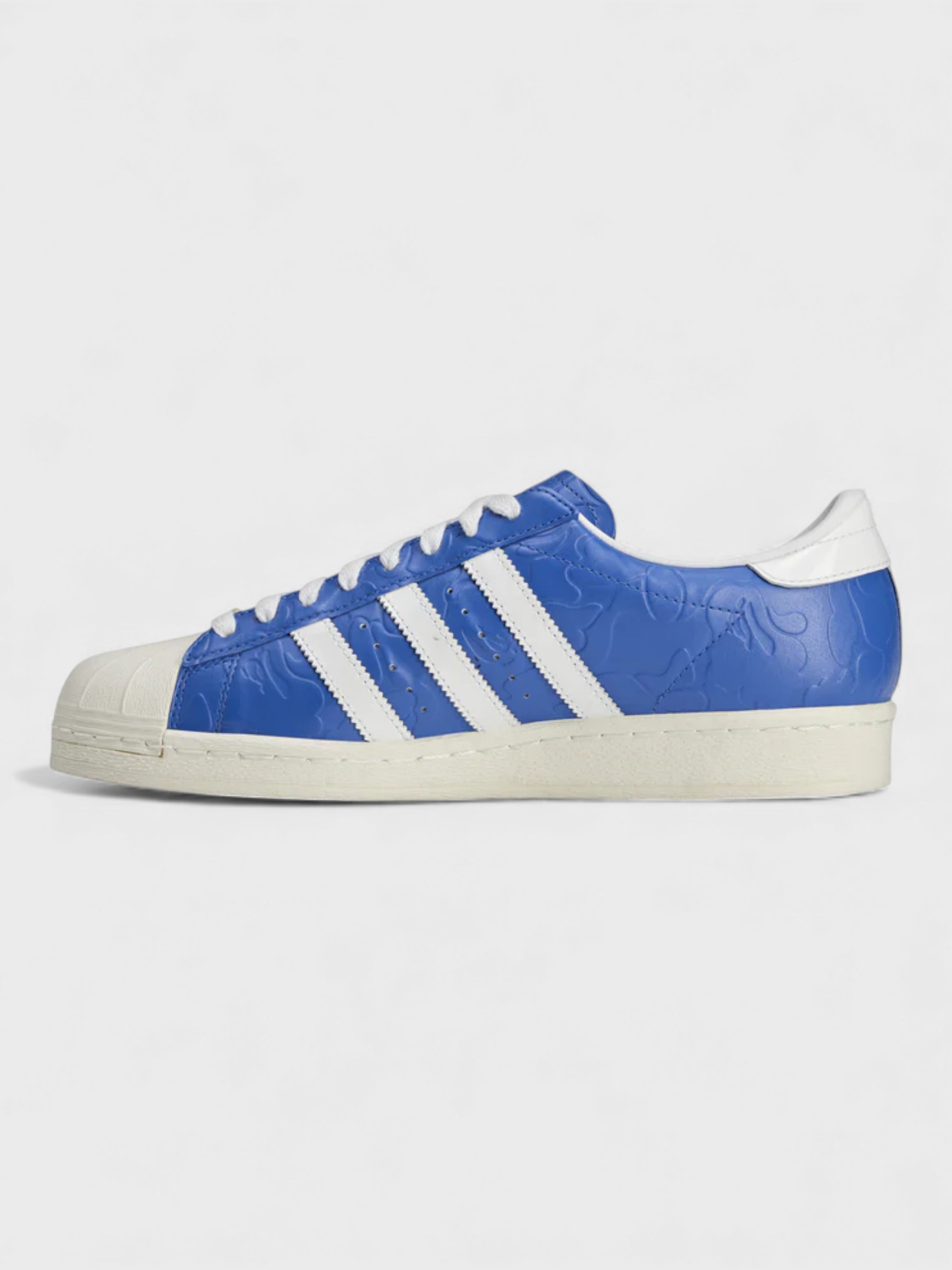 BAPE x Adidas Superstar Blue White