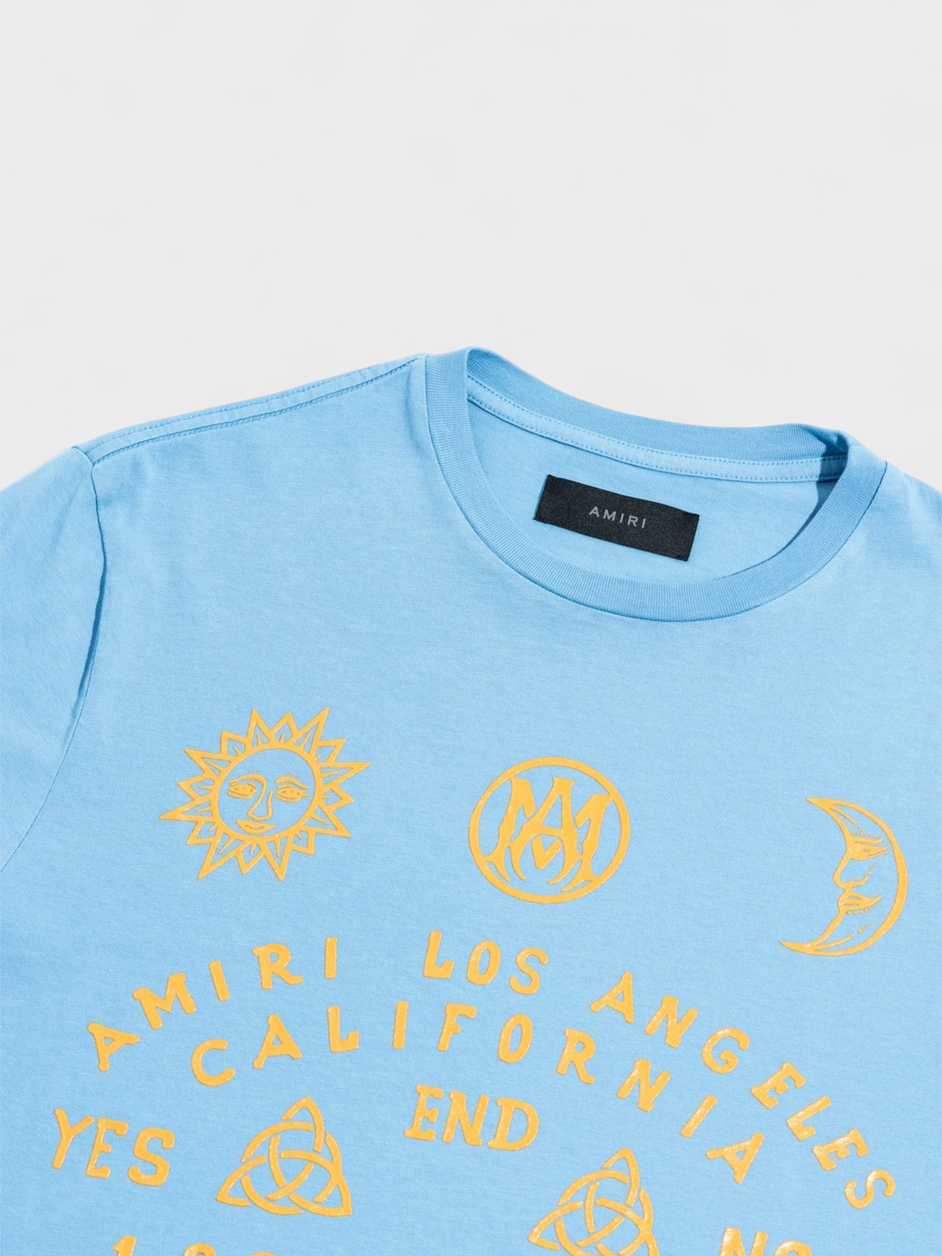 Amiri Ouija Board Tee 'Carolina Blue'