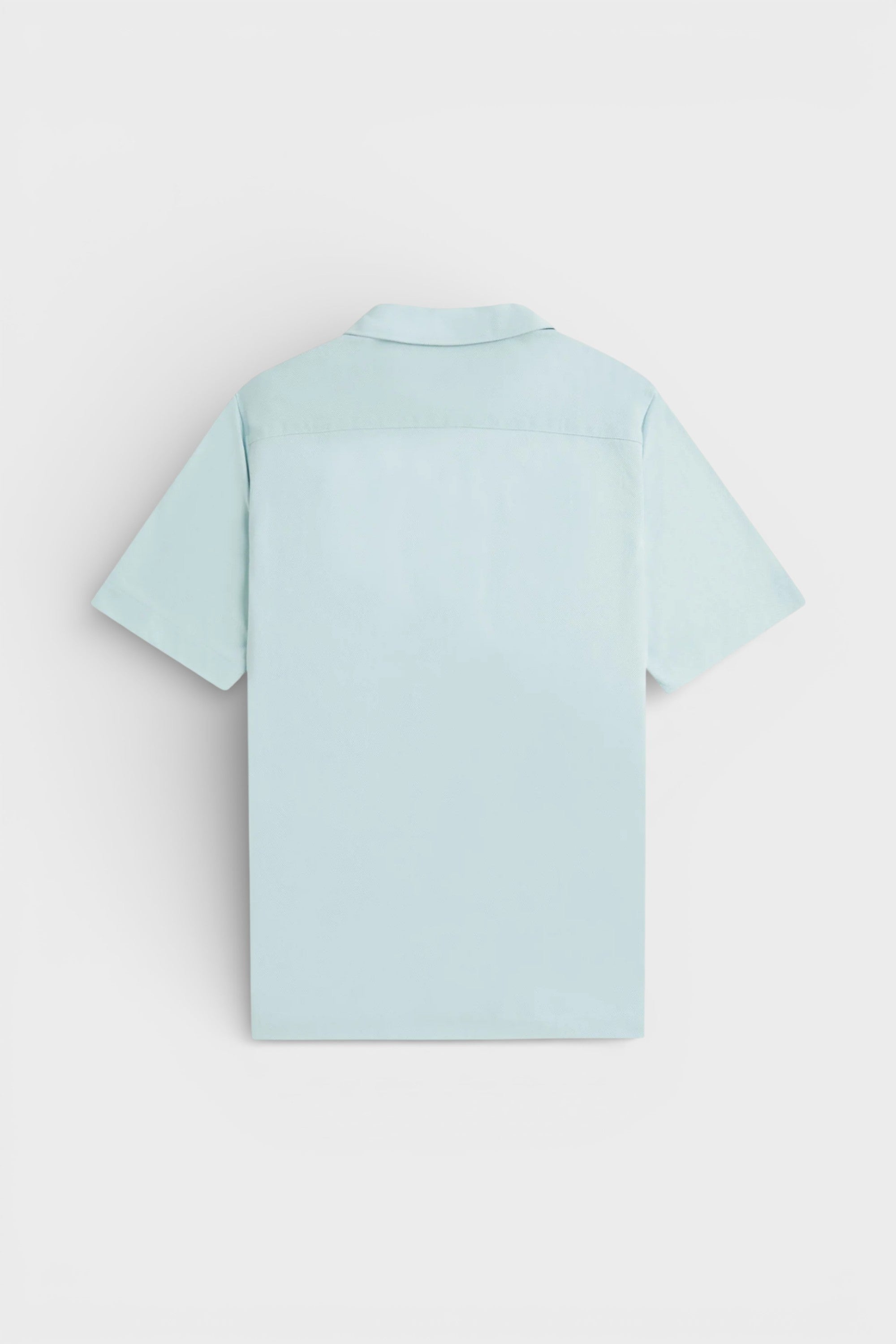 Fred Perry Compress Mesh Revere Shirt Light Ice Blue