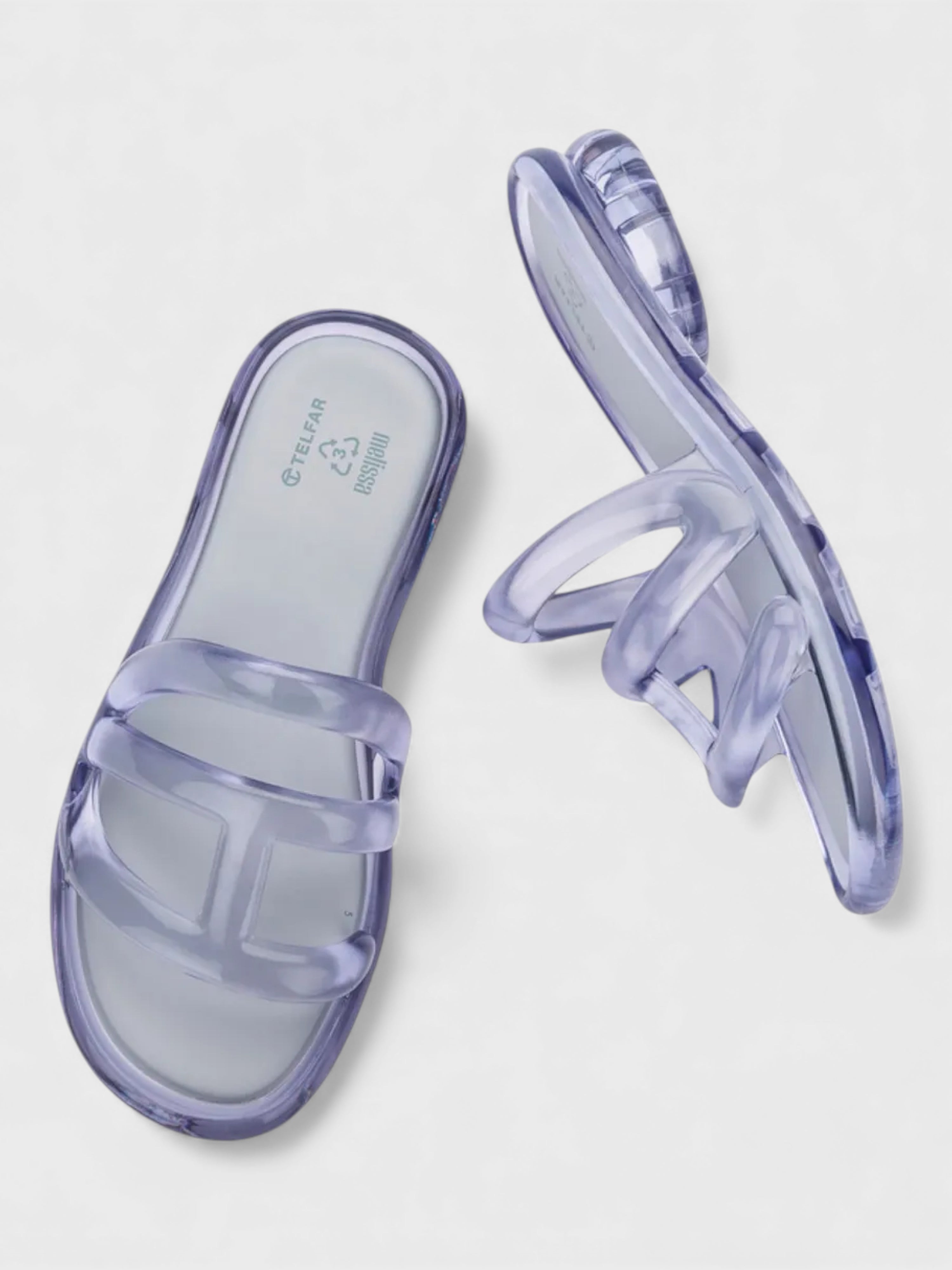 Telfar x Melissa Jelly Slide Clear