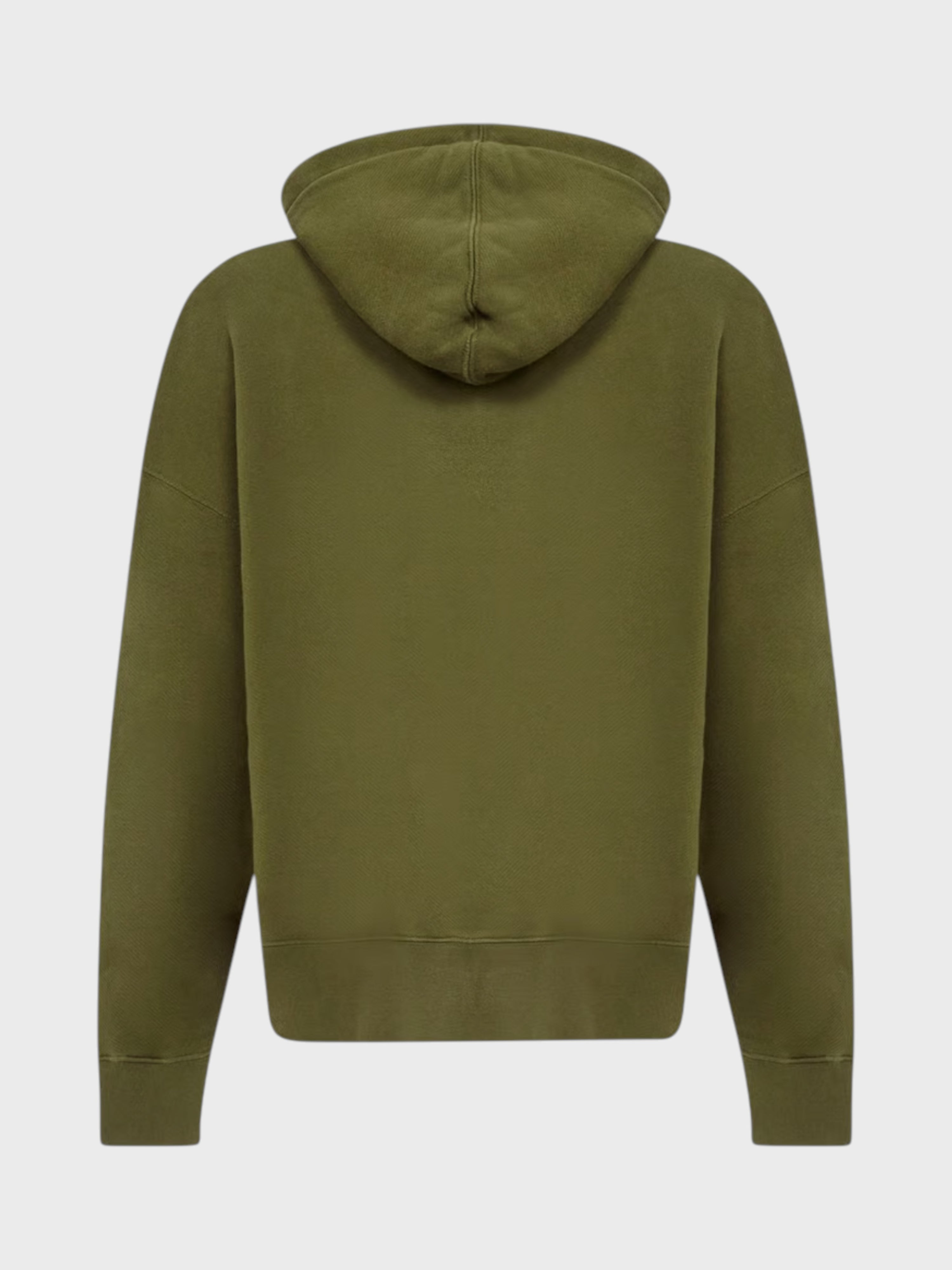 Palm Angels Embroidery Bear Hoodie Military Brown