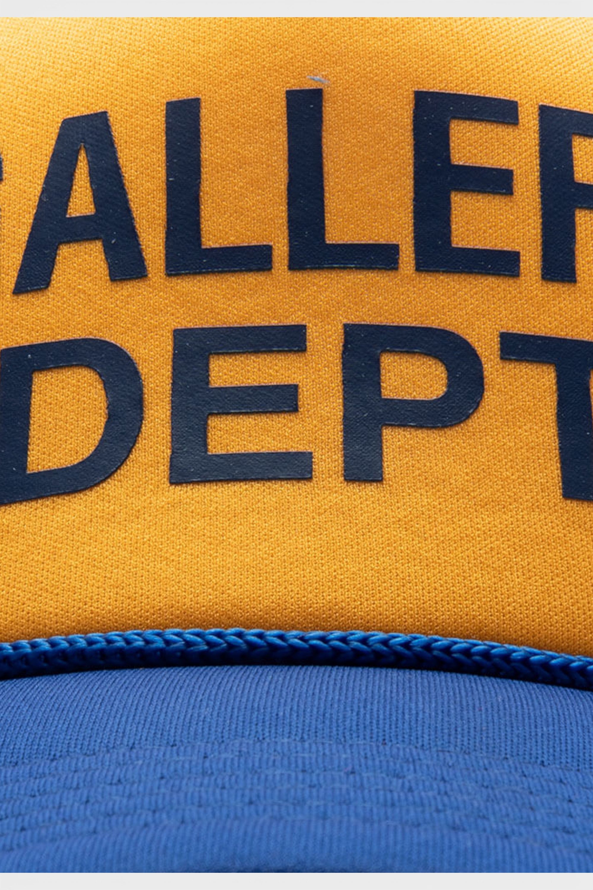 GD Logo Trucker Yellow Navy