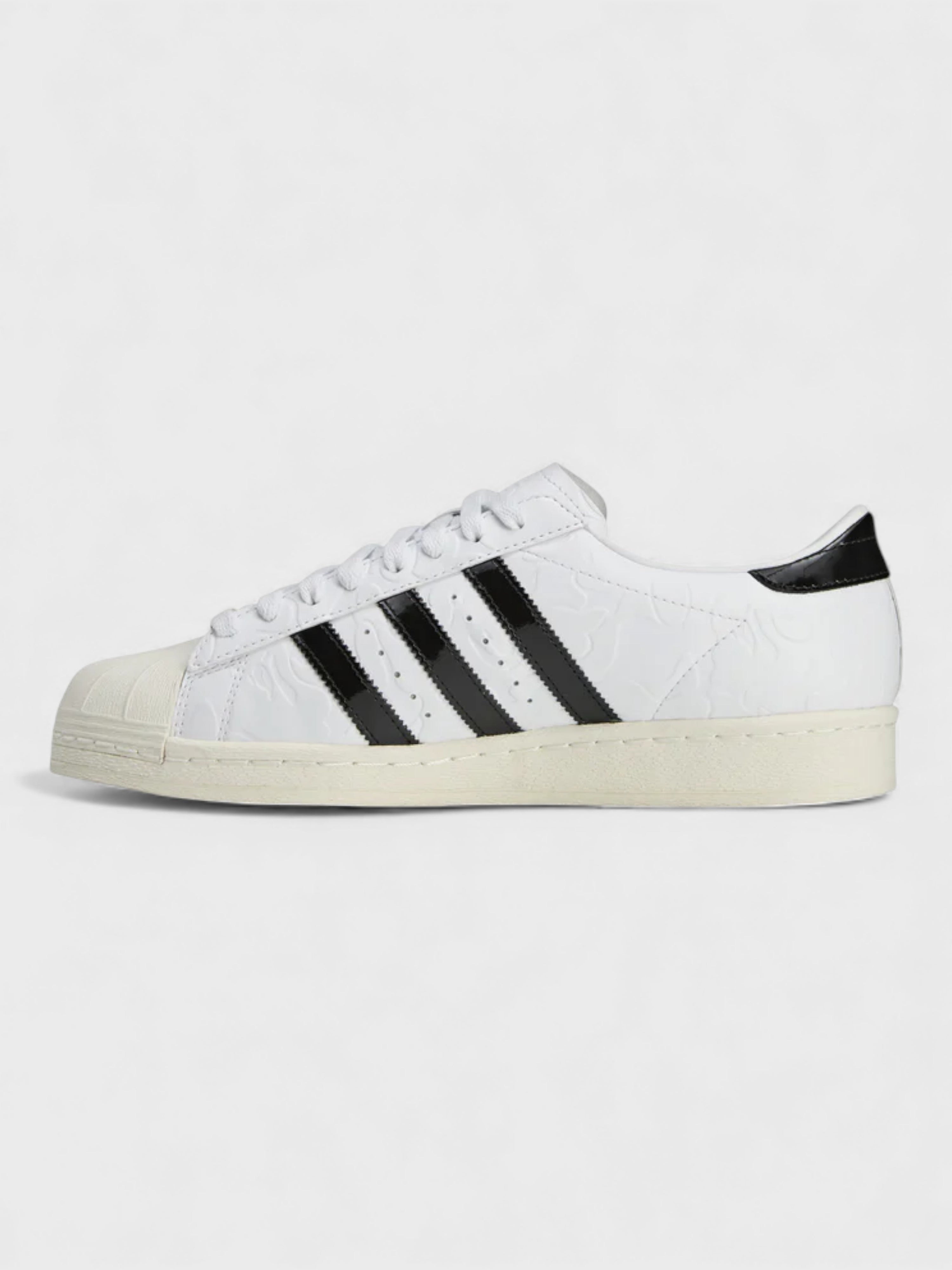 BAPE x Adidas Superstar White Black