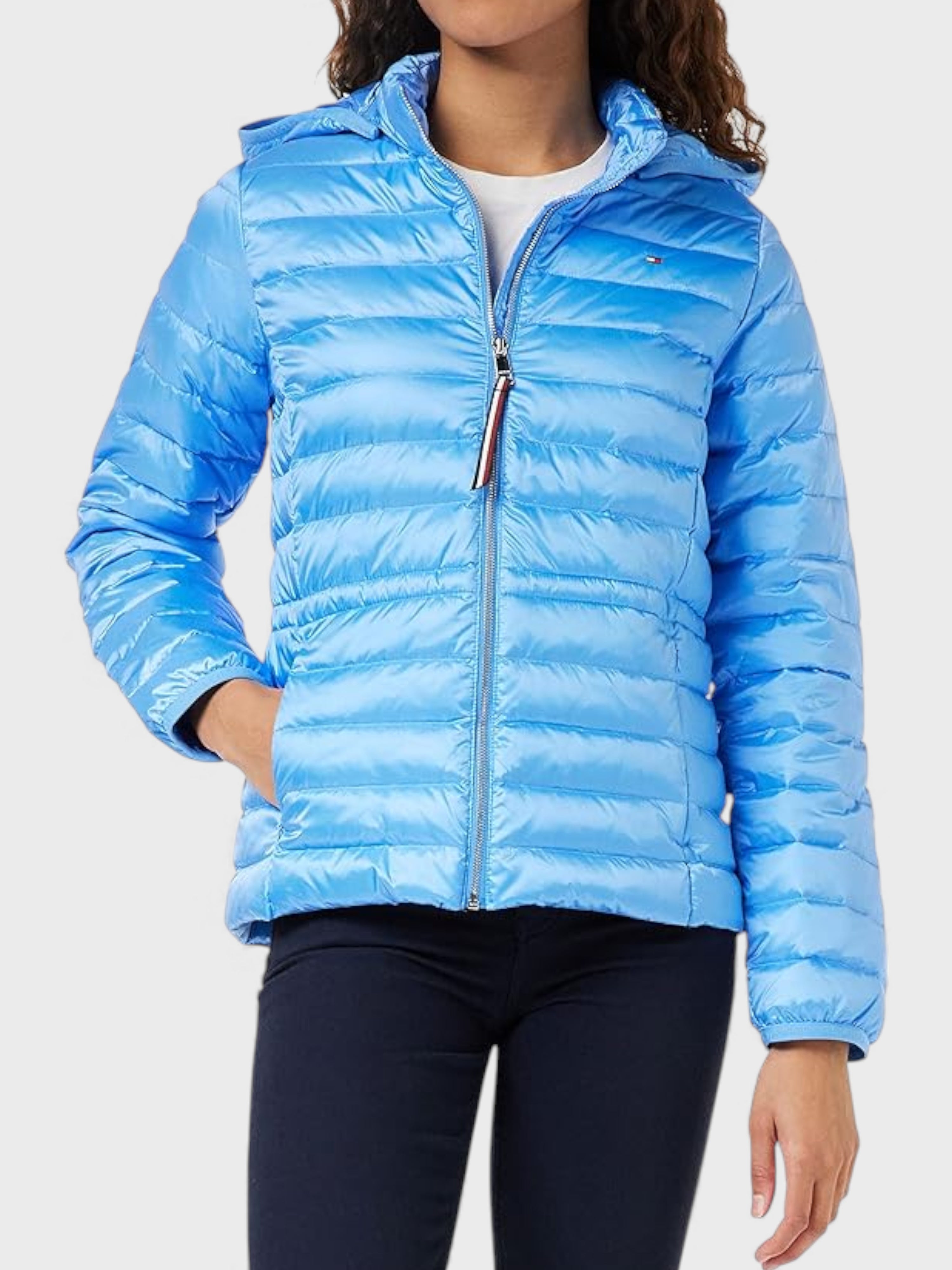 Tommy Hilfiger LW Down Jacket Hydrangea Blue