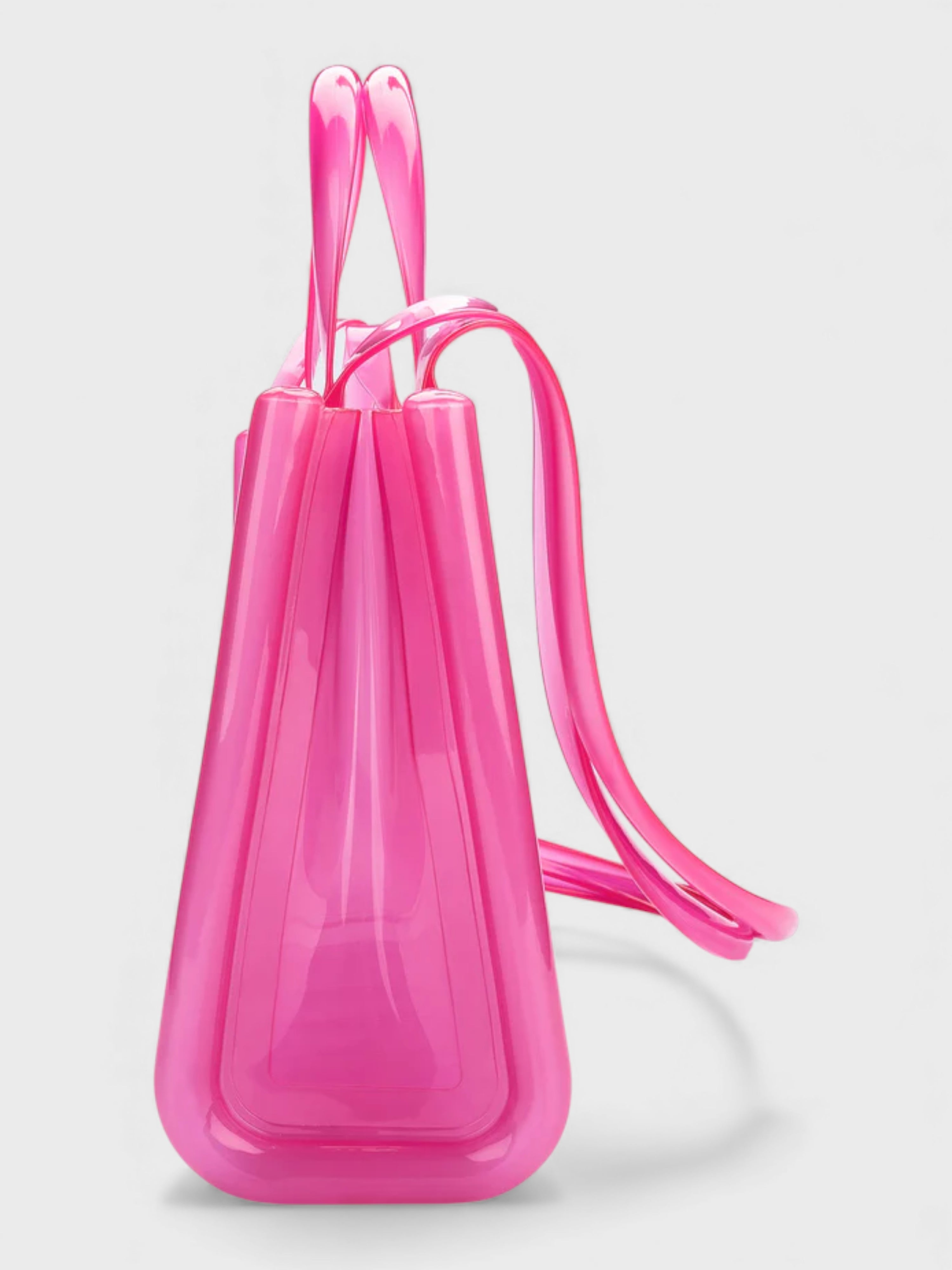Telfar X Mellisa Medium Jelly Shopper Pink