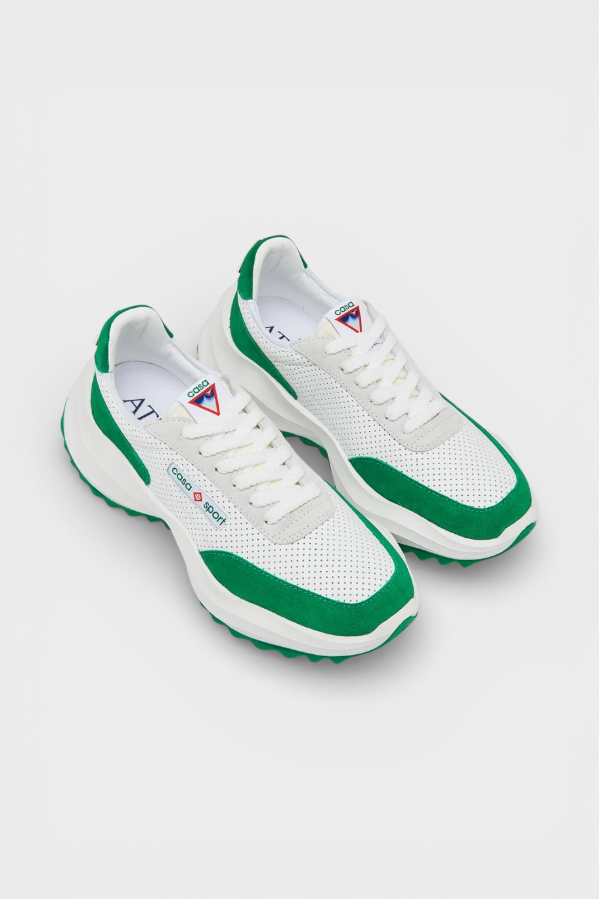 Atlantis Sneaker White Green