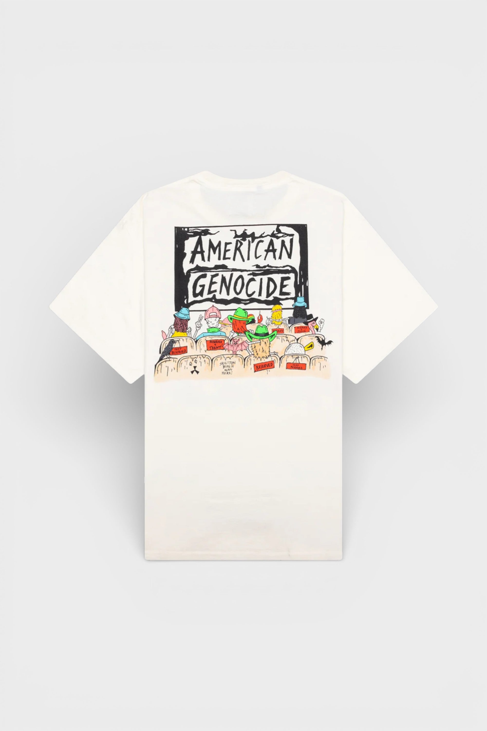 Skeleton Beach Theater Tee Light Archival White