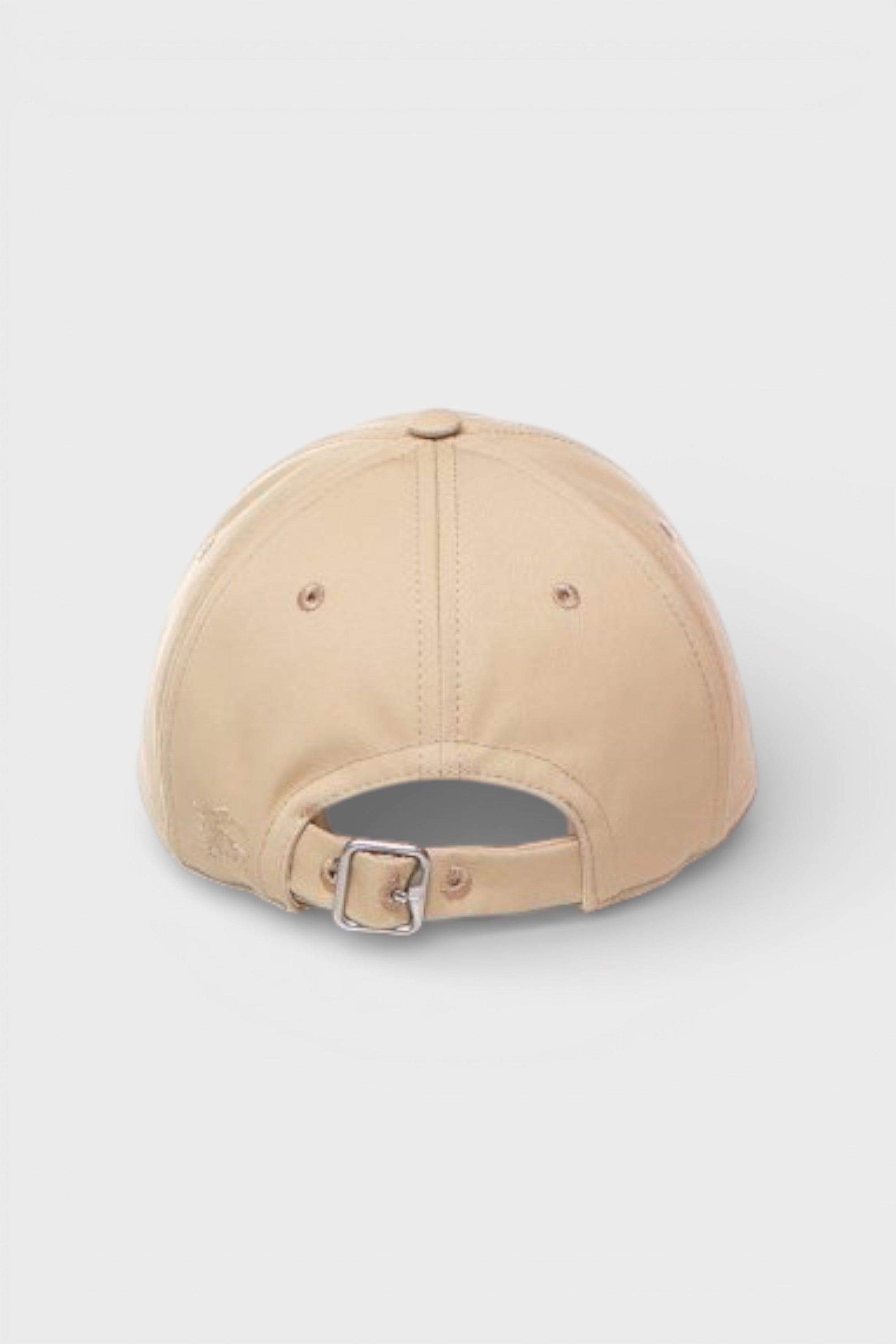 Burberry Cotton Blend Baseball Cap Beige