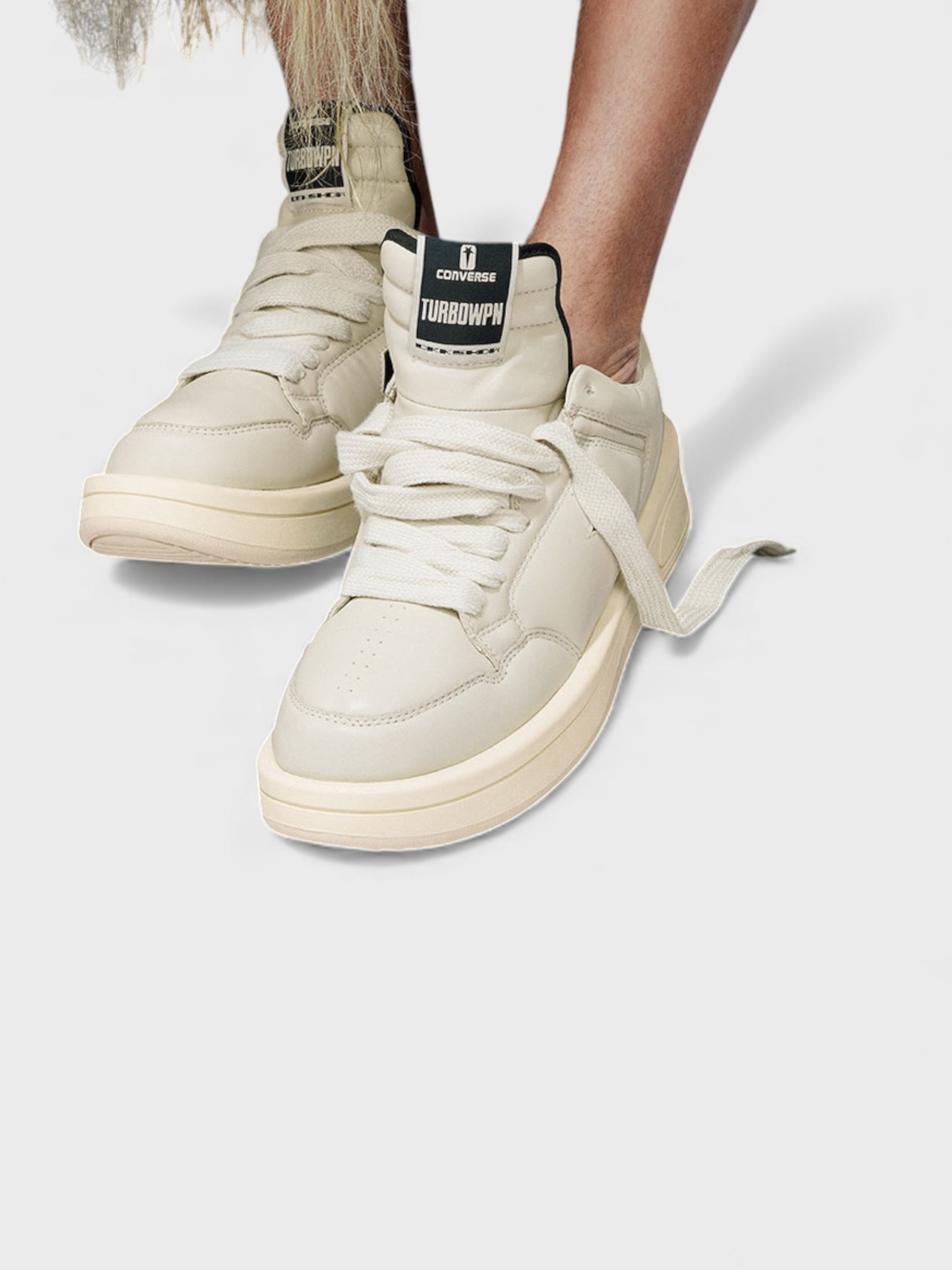 Converse x Rick Owens DRKSHDW TURBOWPN Low Pelican