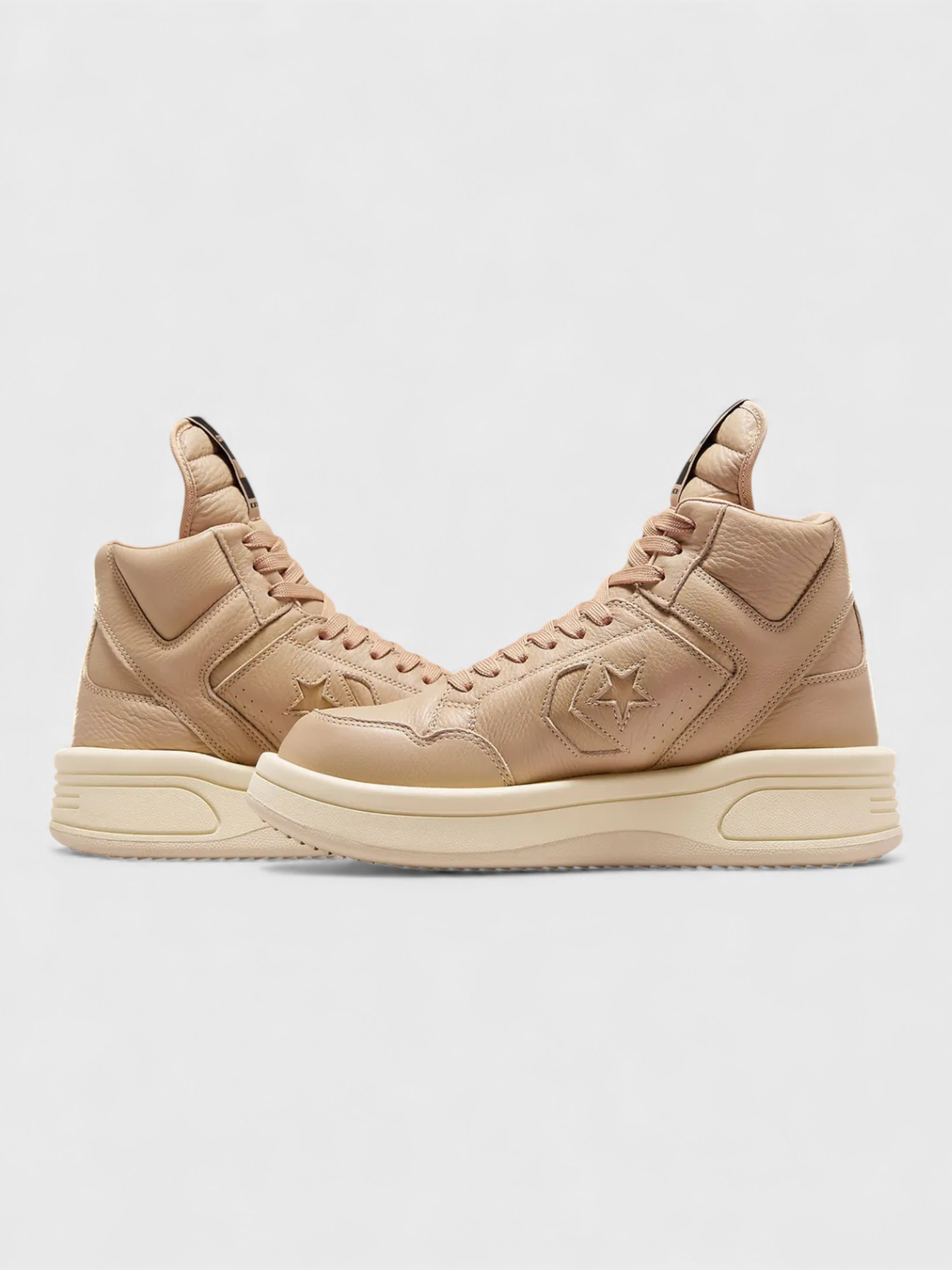 Converse x Rick Owens DRKSHDW TURBOWPN Mid Beige Cave