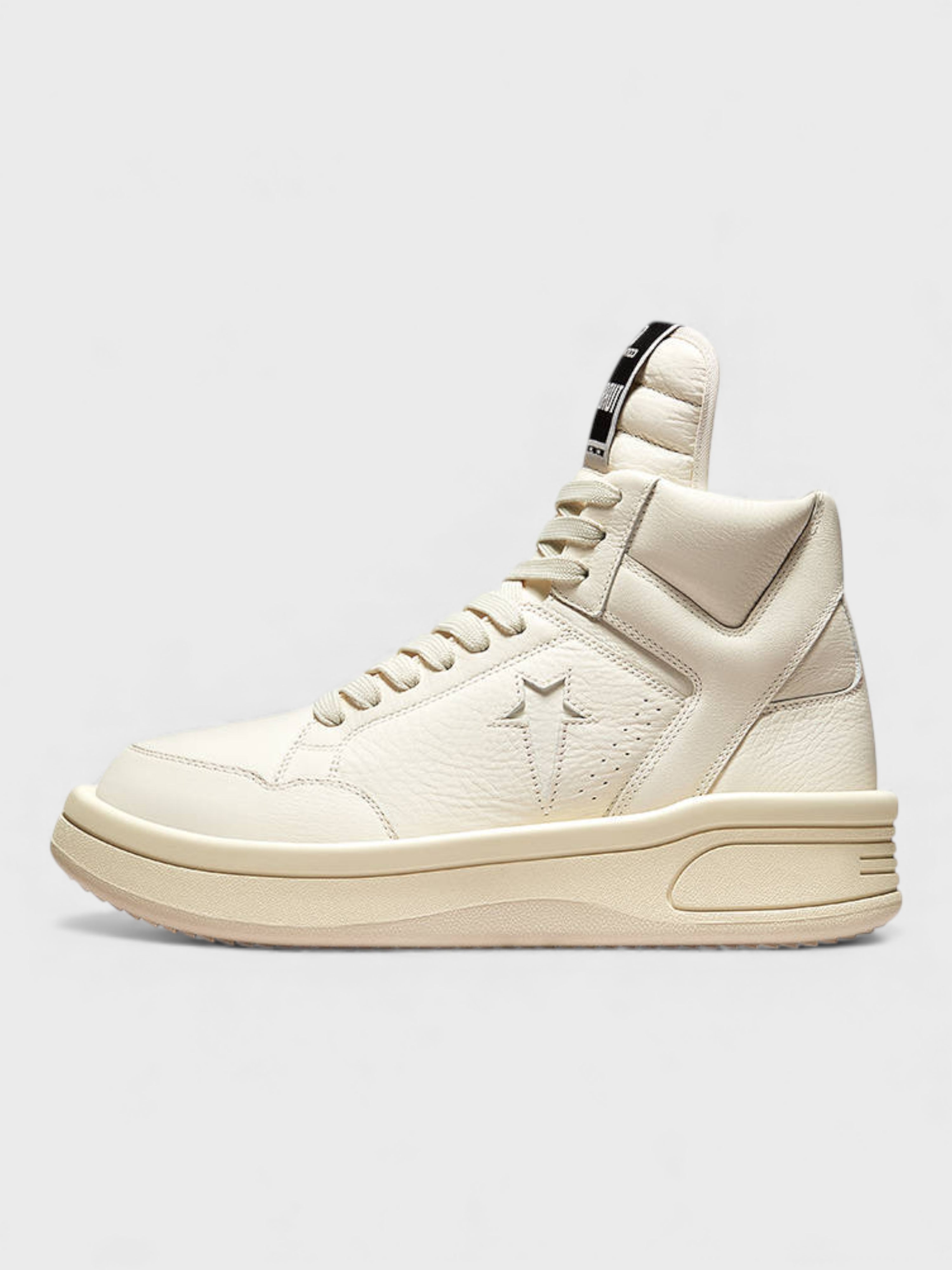 Converse x Rick Owens DRKSHDW TURBOWPN Mid Egret