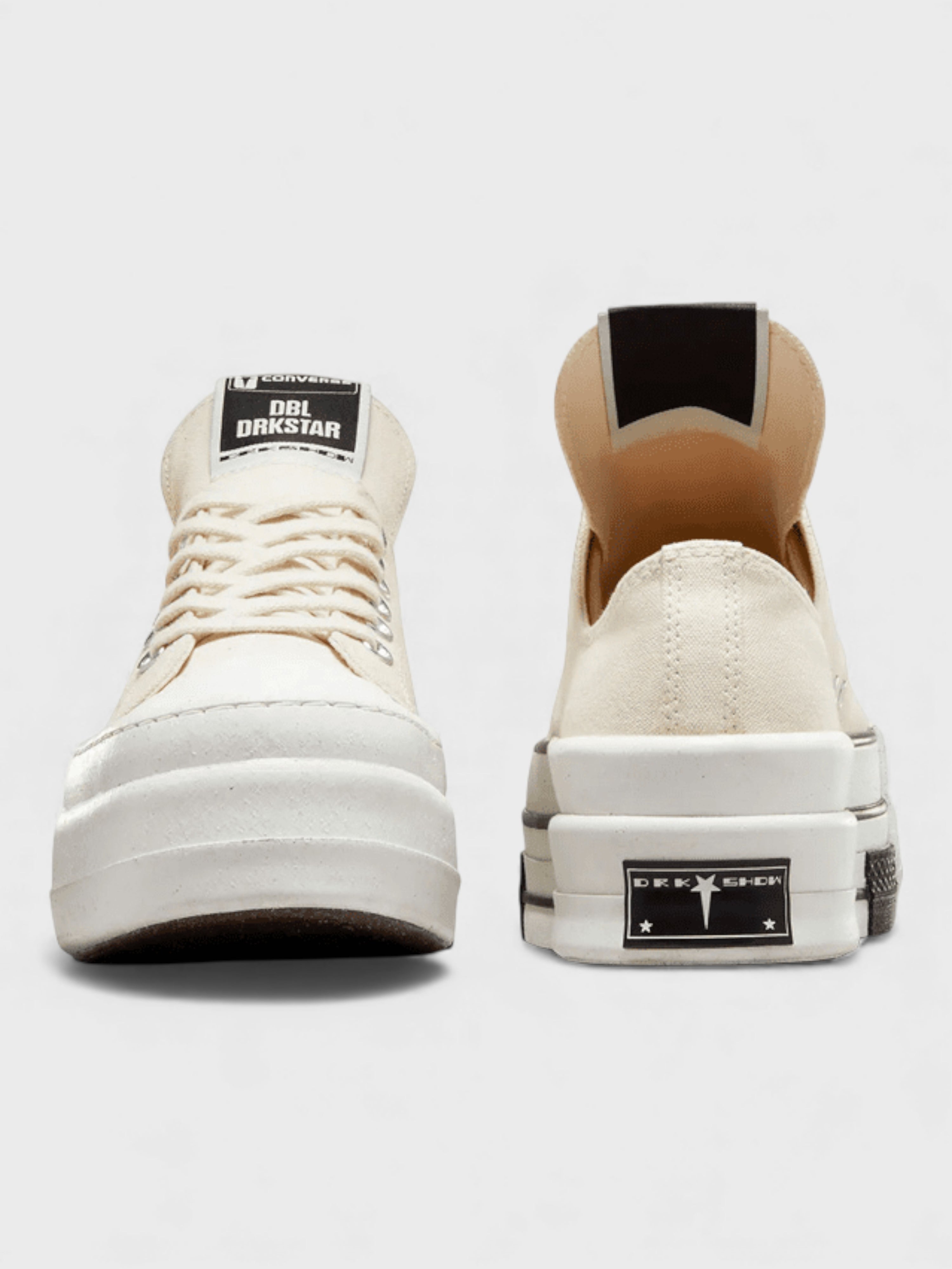Rick Owens Drkshdw X Converse Dbl Drkstar Ox Low