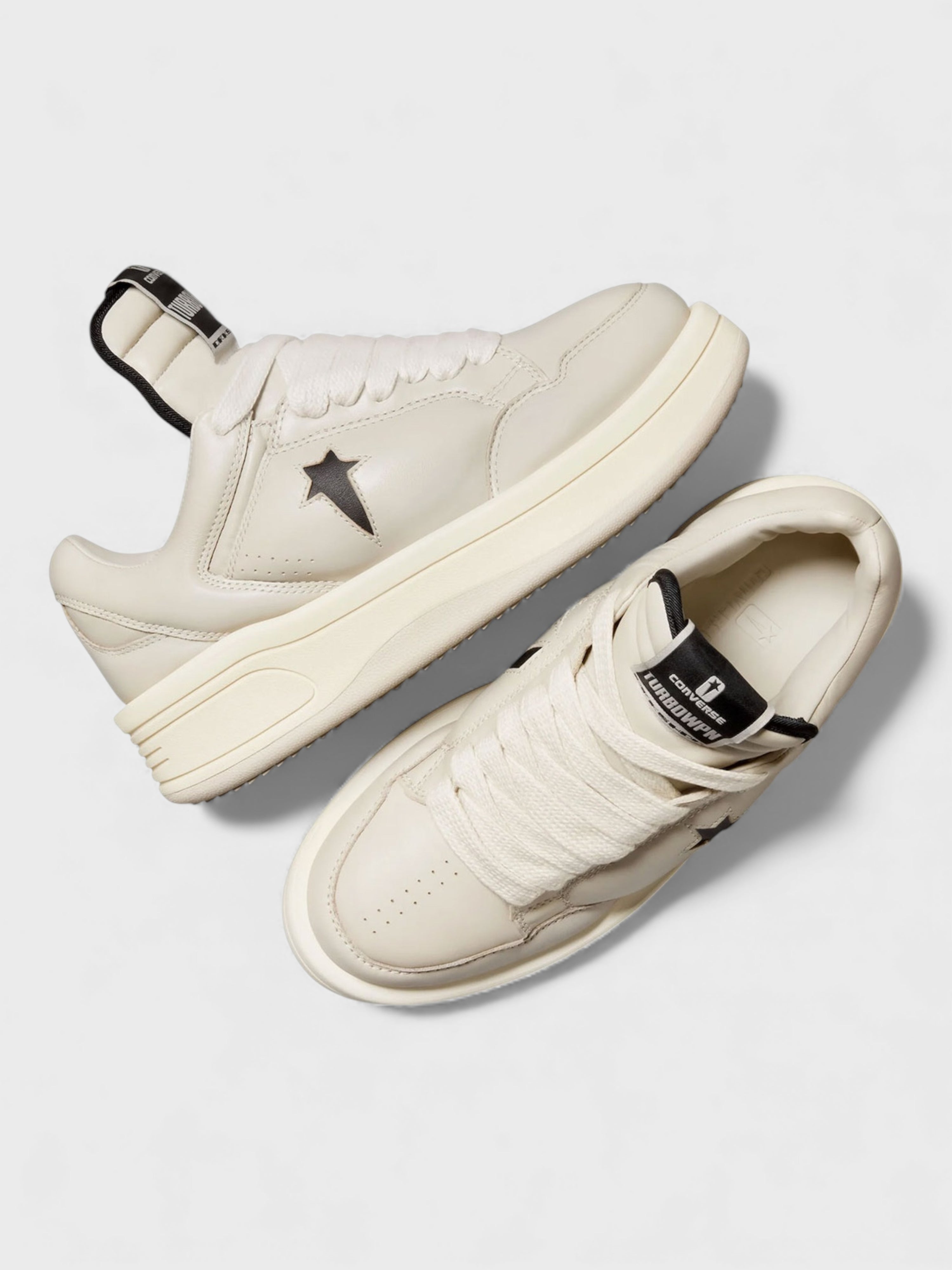 Converse x Rick Owens DRKSHDW TURBOWPN Low Pelican