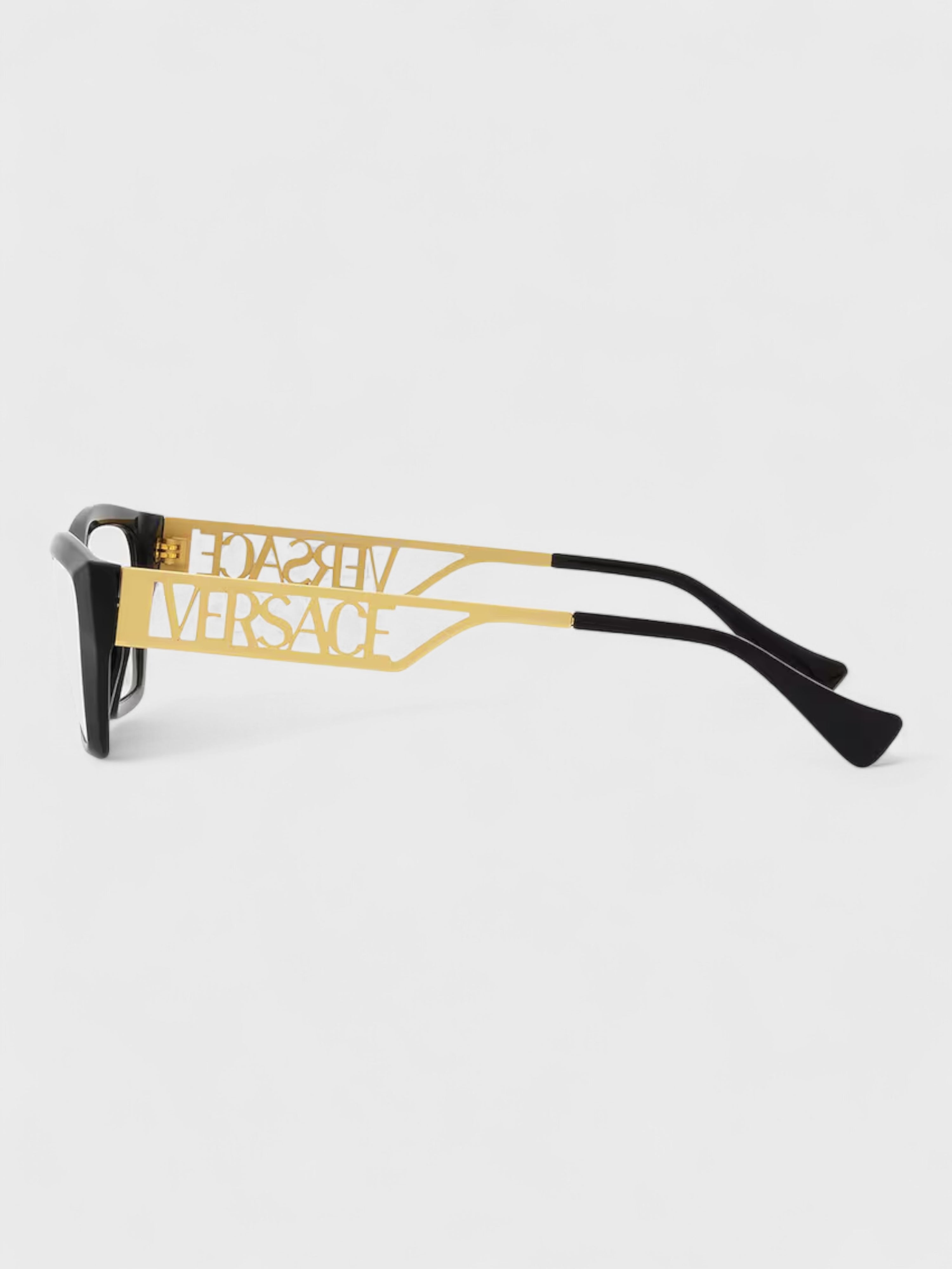 Versace 90S Logo Cat-Eye Glasses
