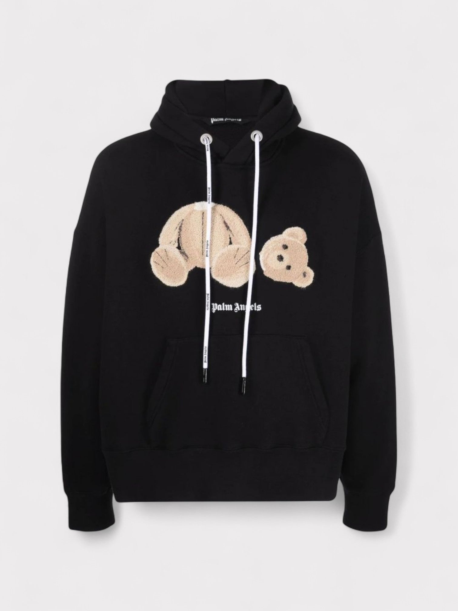 Palm Angels Bear Hoodie Black
