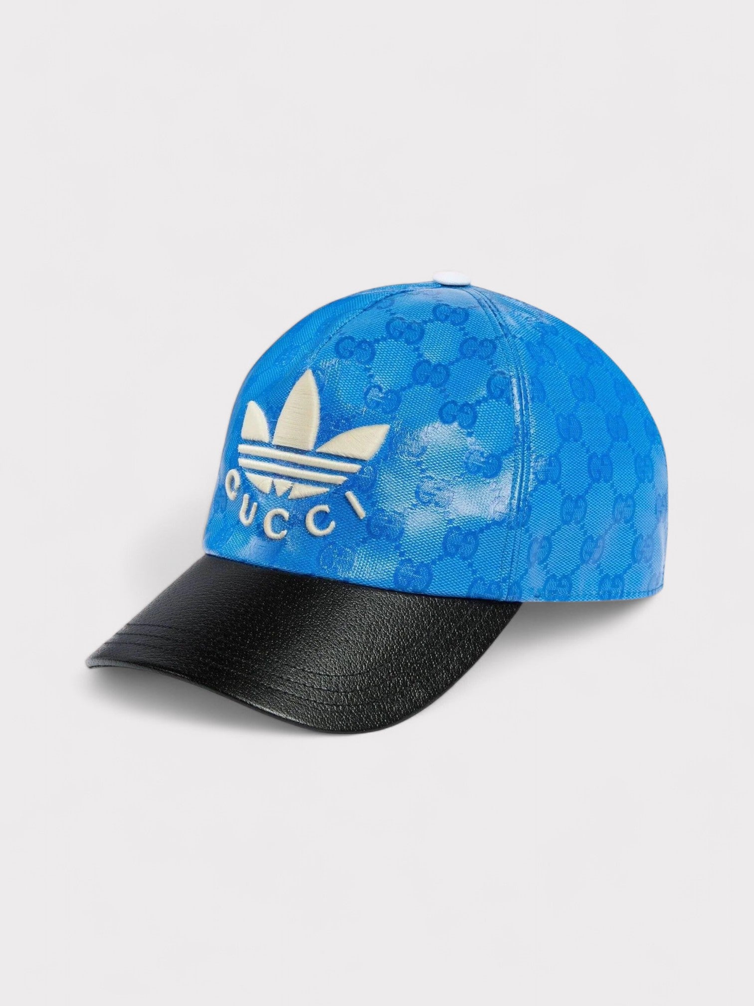 Gucci X Adidas GG Canvas Cap Blue