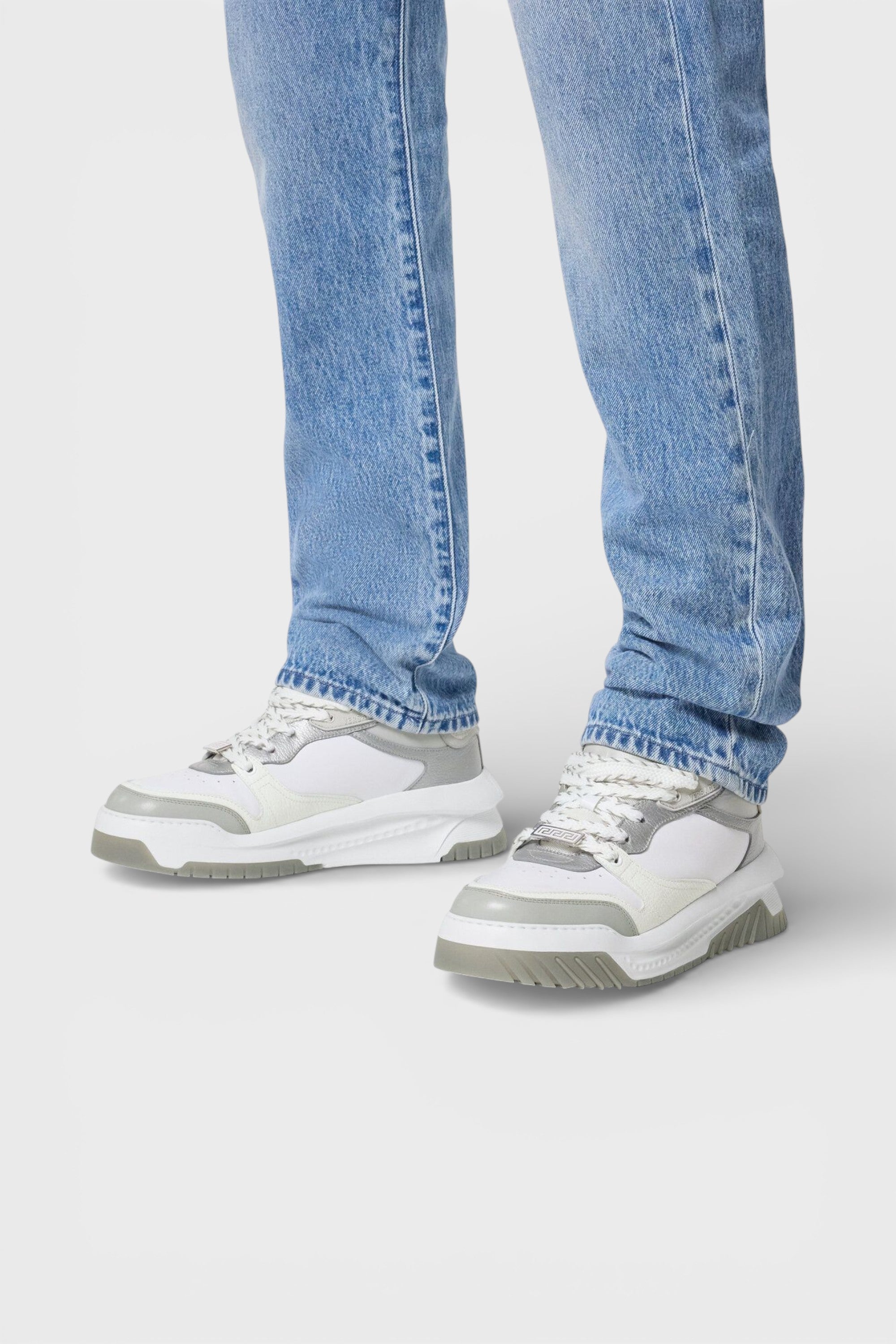 Versace Greca Odissea Sneaker Grey White