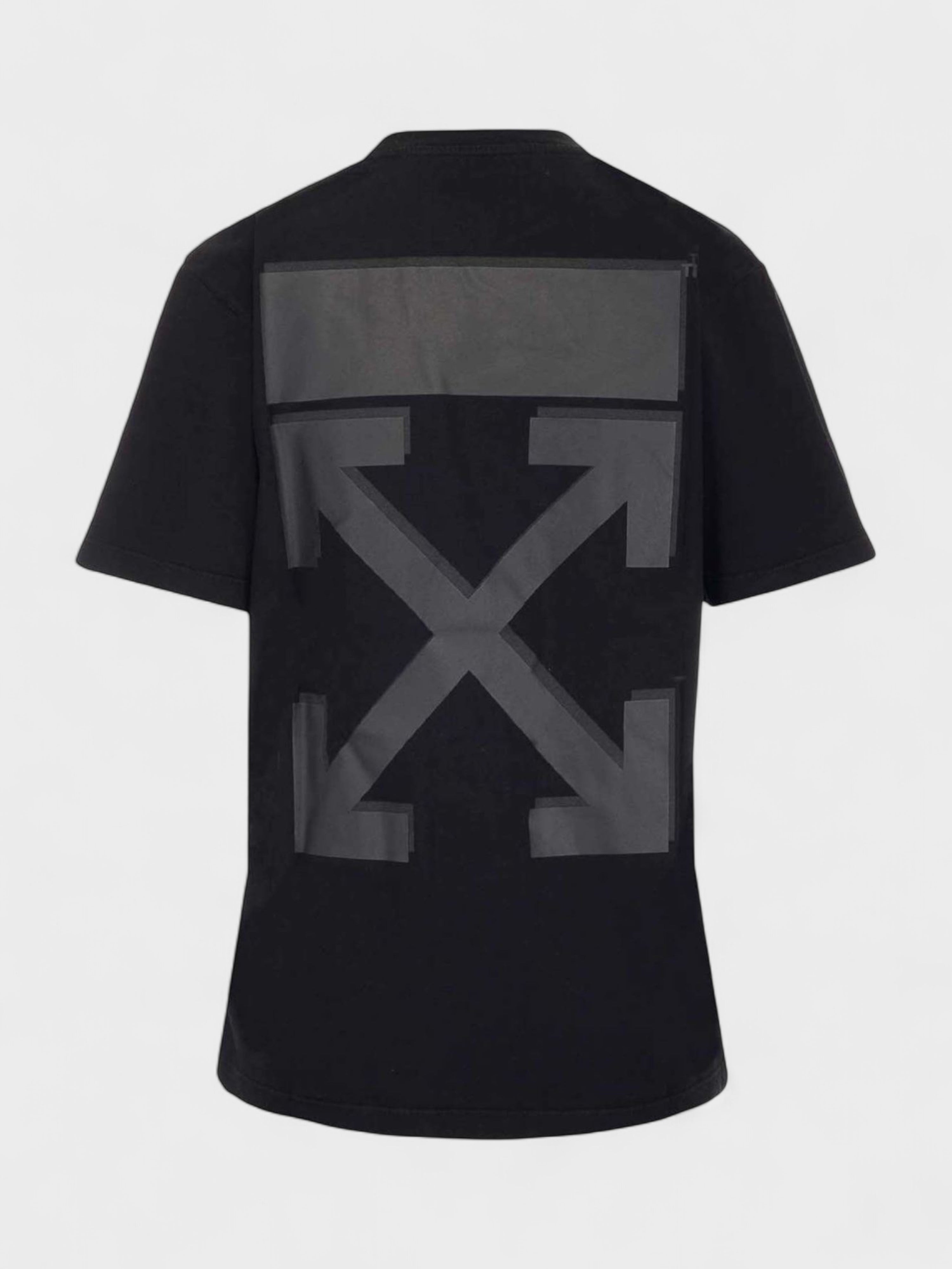 Off-White Rubber Arrow Regular Tee Black