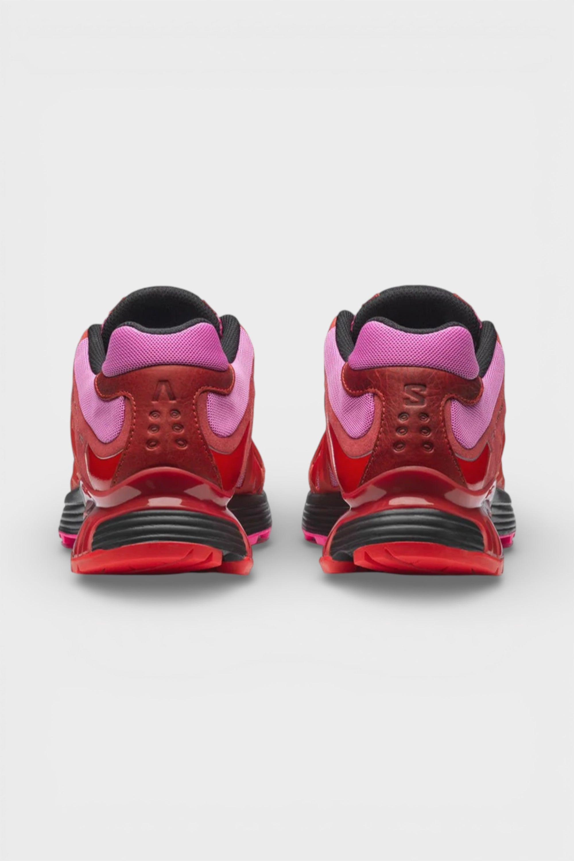 Salomon x Aries XT Whisper Fiery Red/Fuchsia Pink/Black