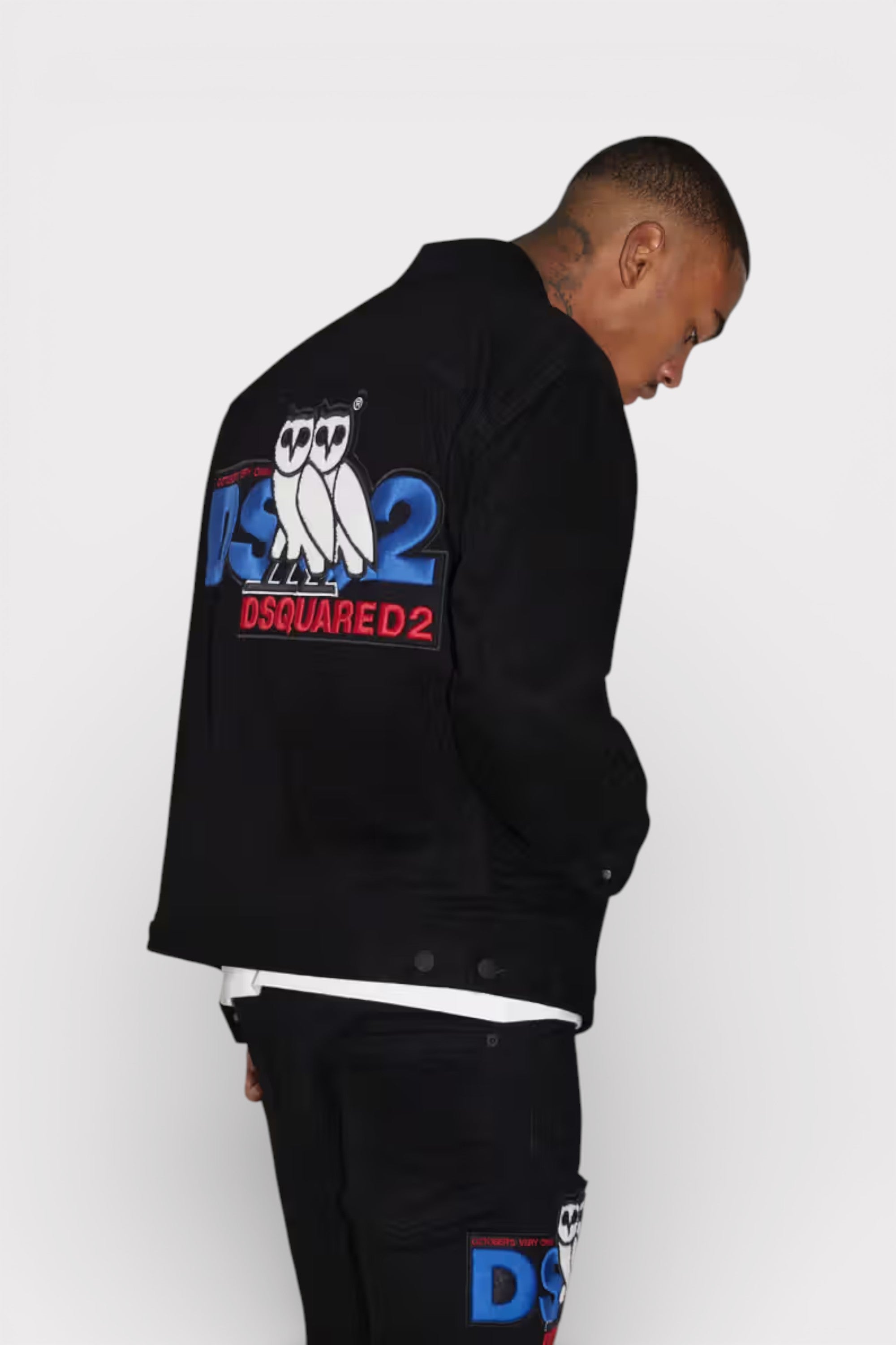 Dsquared2 x OVO Black Denim Jean Jacket