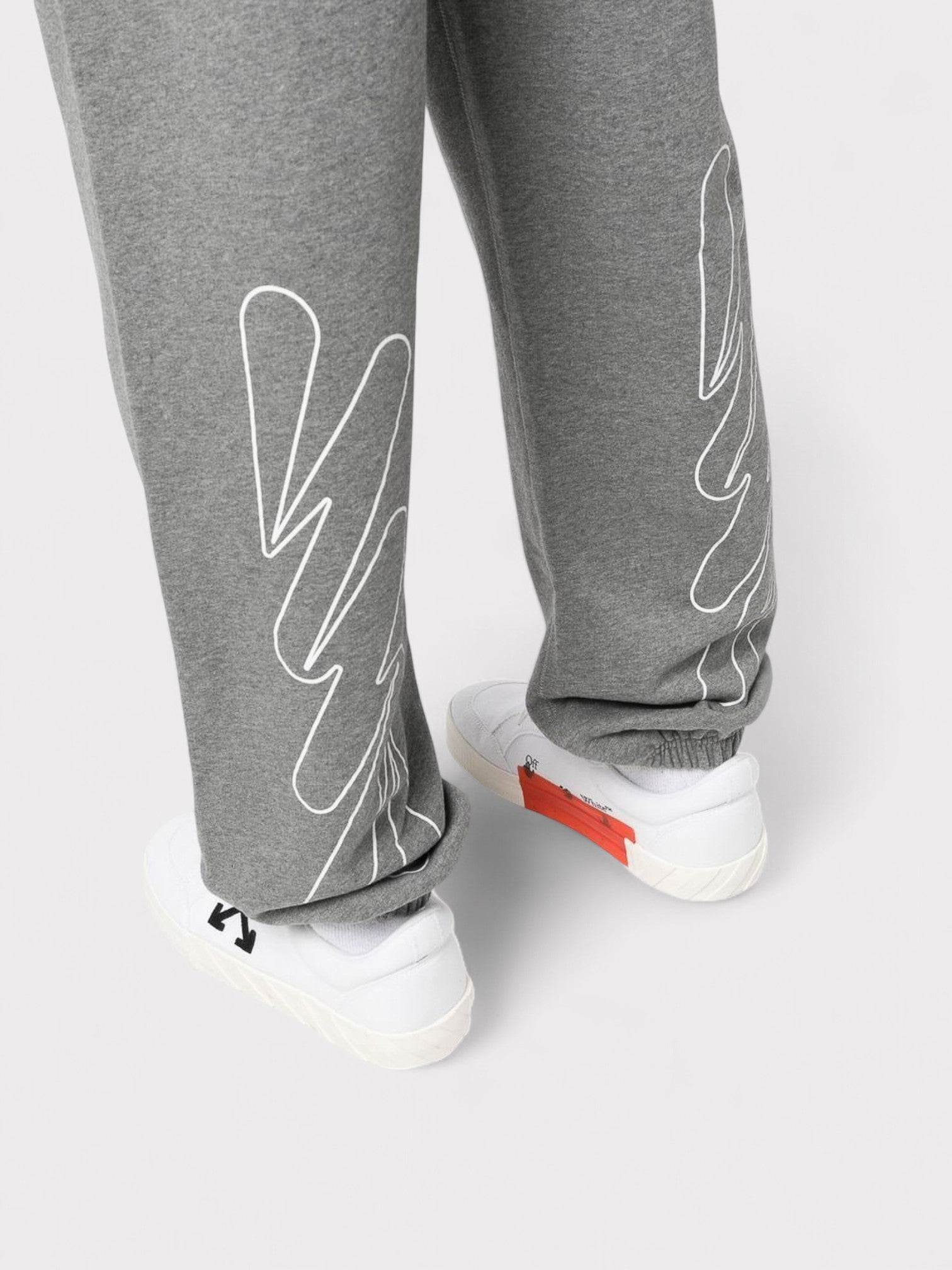 Off-White Wave Diagonal Sweatpant Grey