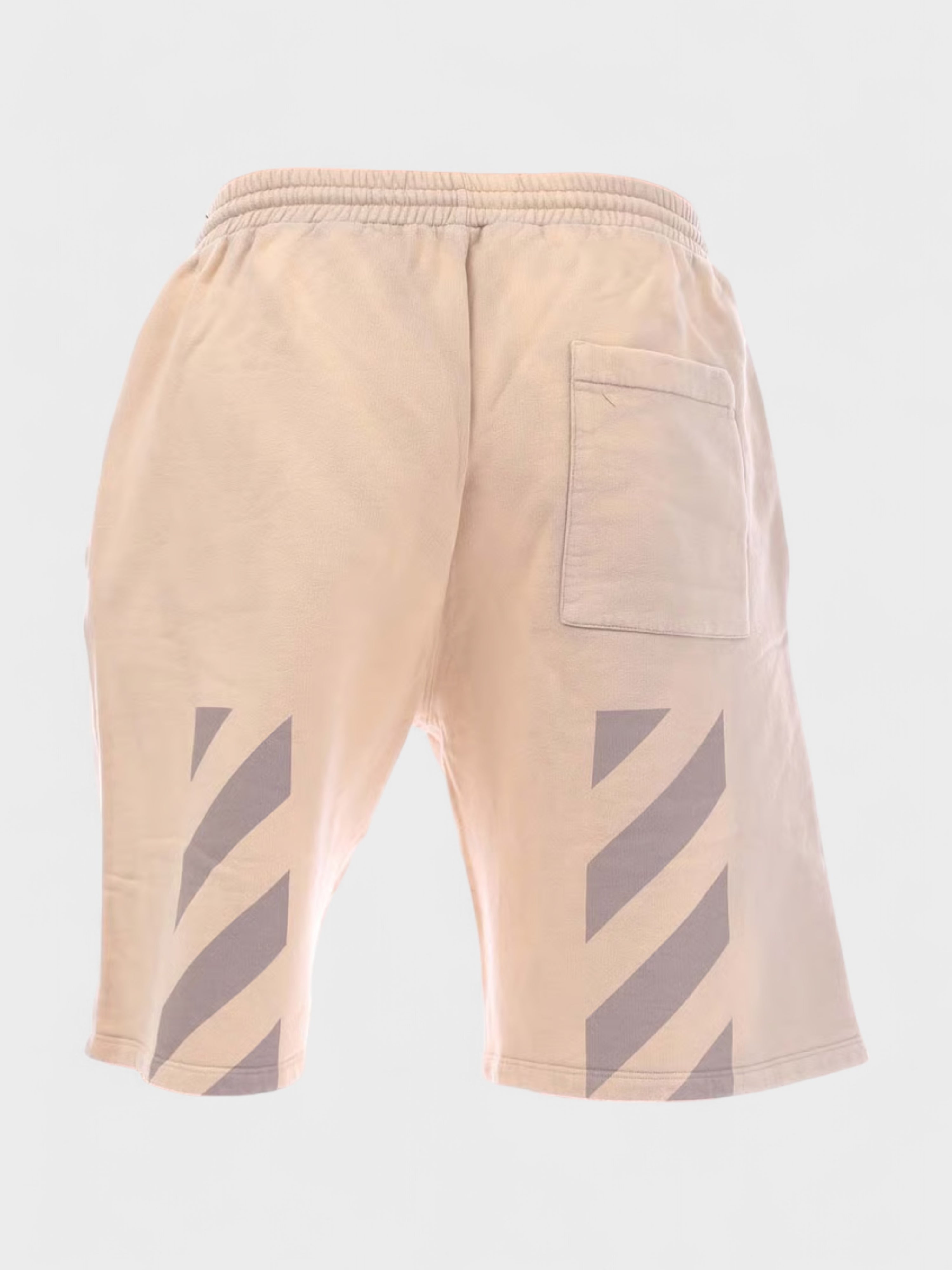 Off-White Diag Tab Vintage Skate Sweatshorts Dark Sand