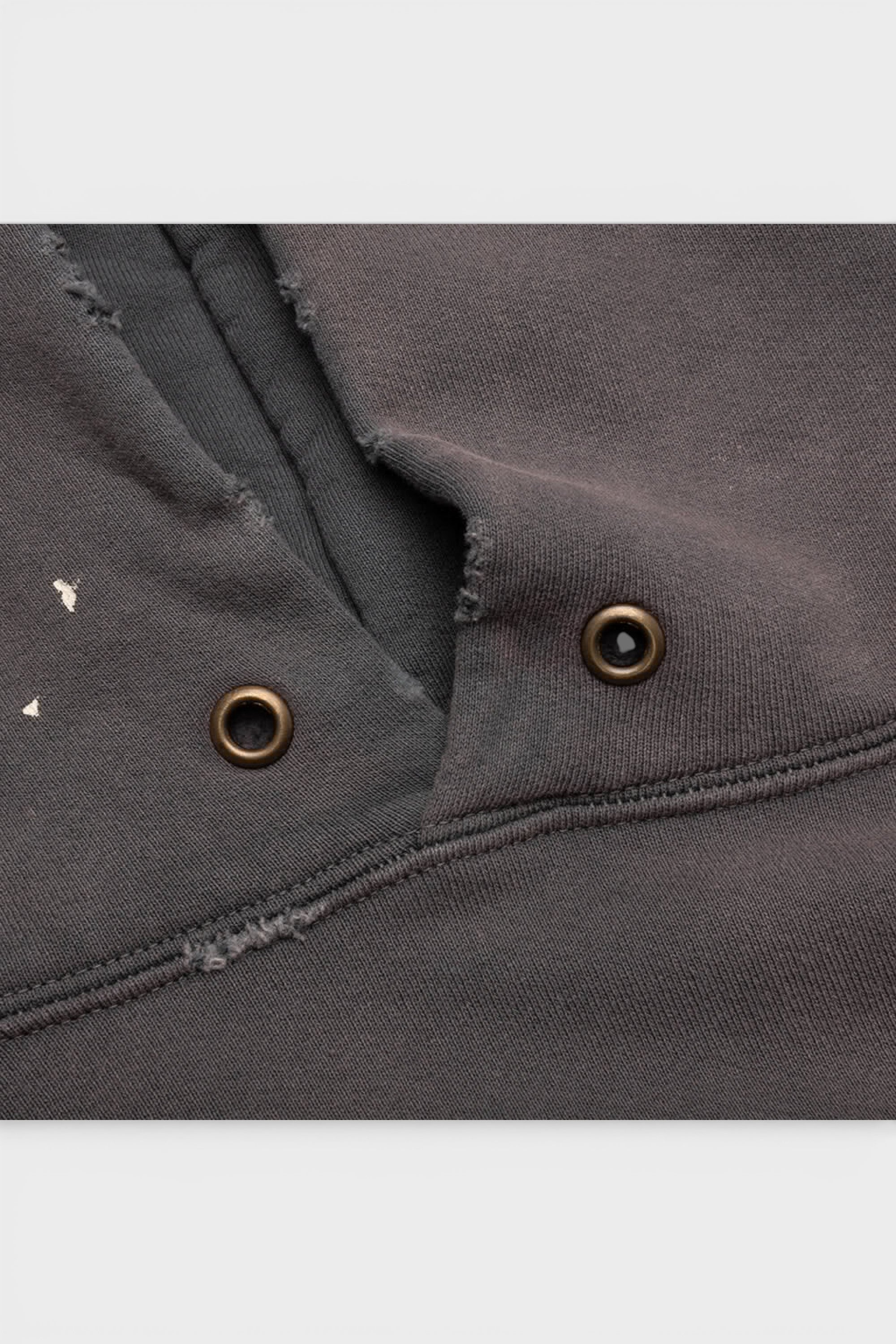 90's Recycle Hoodie Washed Black