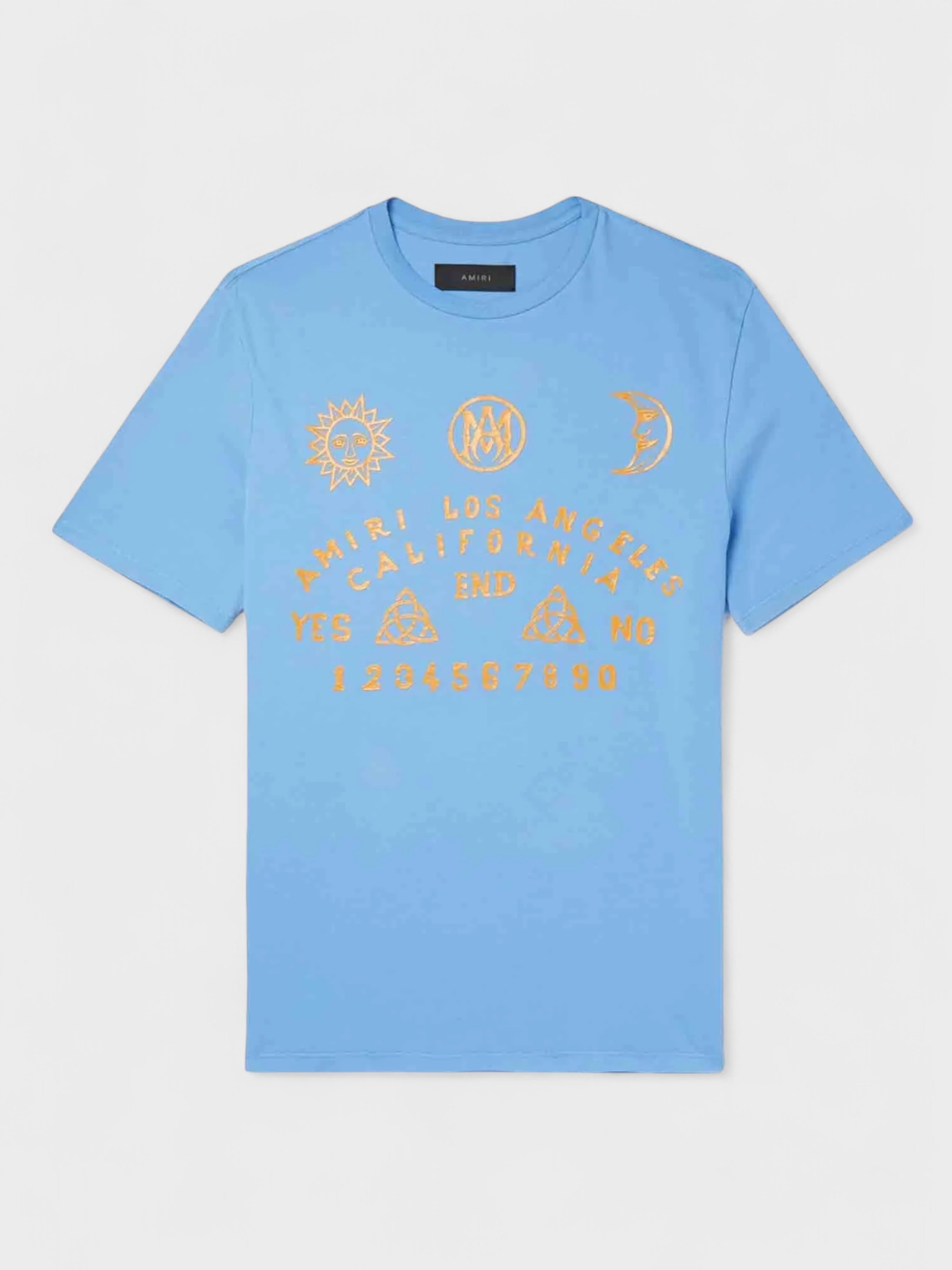 Amiri Ouija Board Tee 'Carolina Blue'