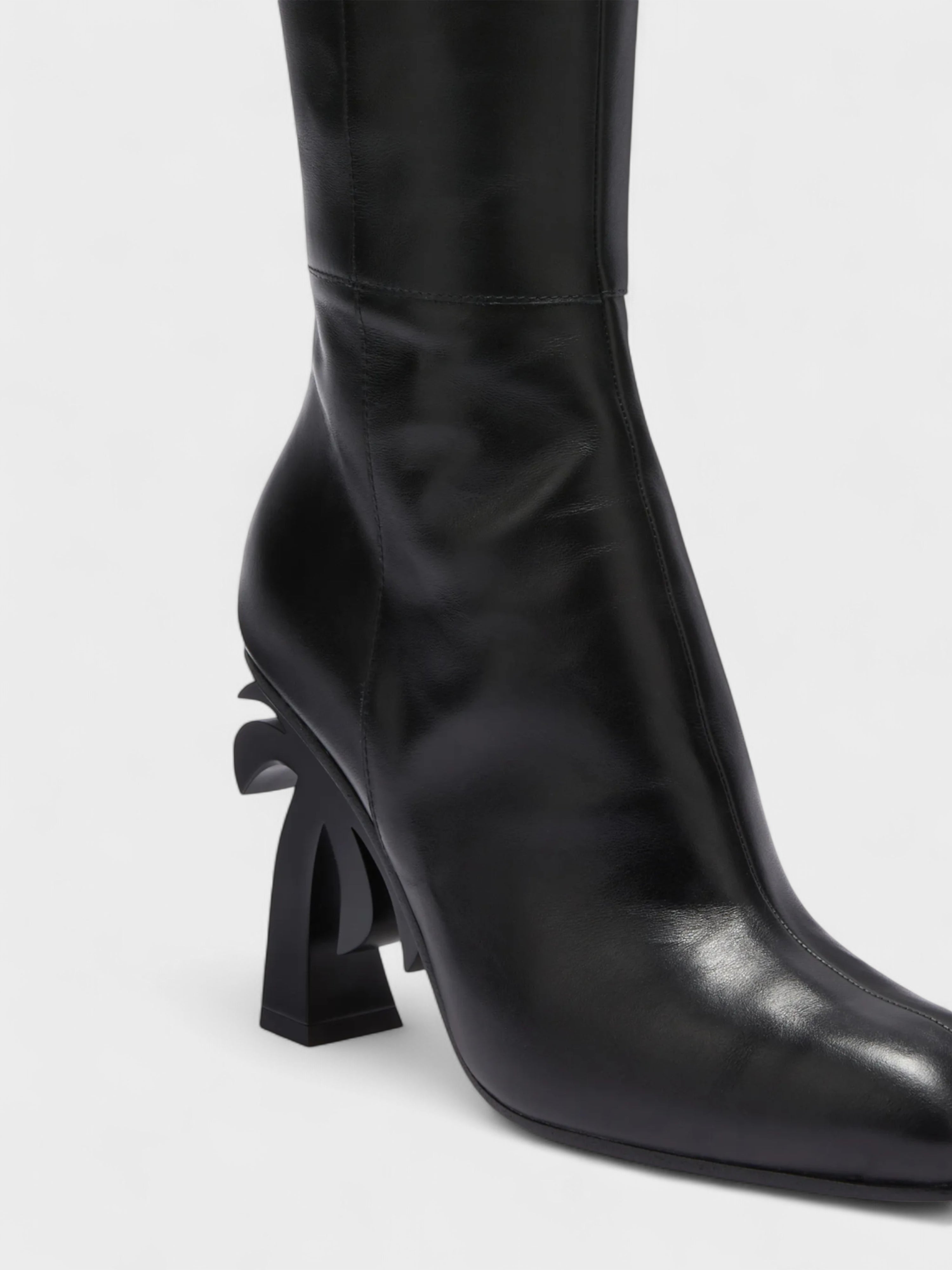 Palm Angels Palm Heel Boots Black