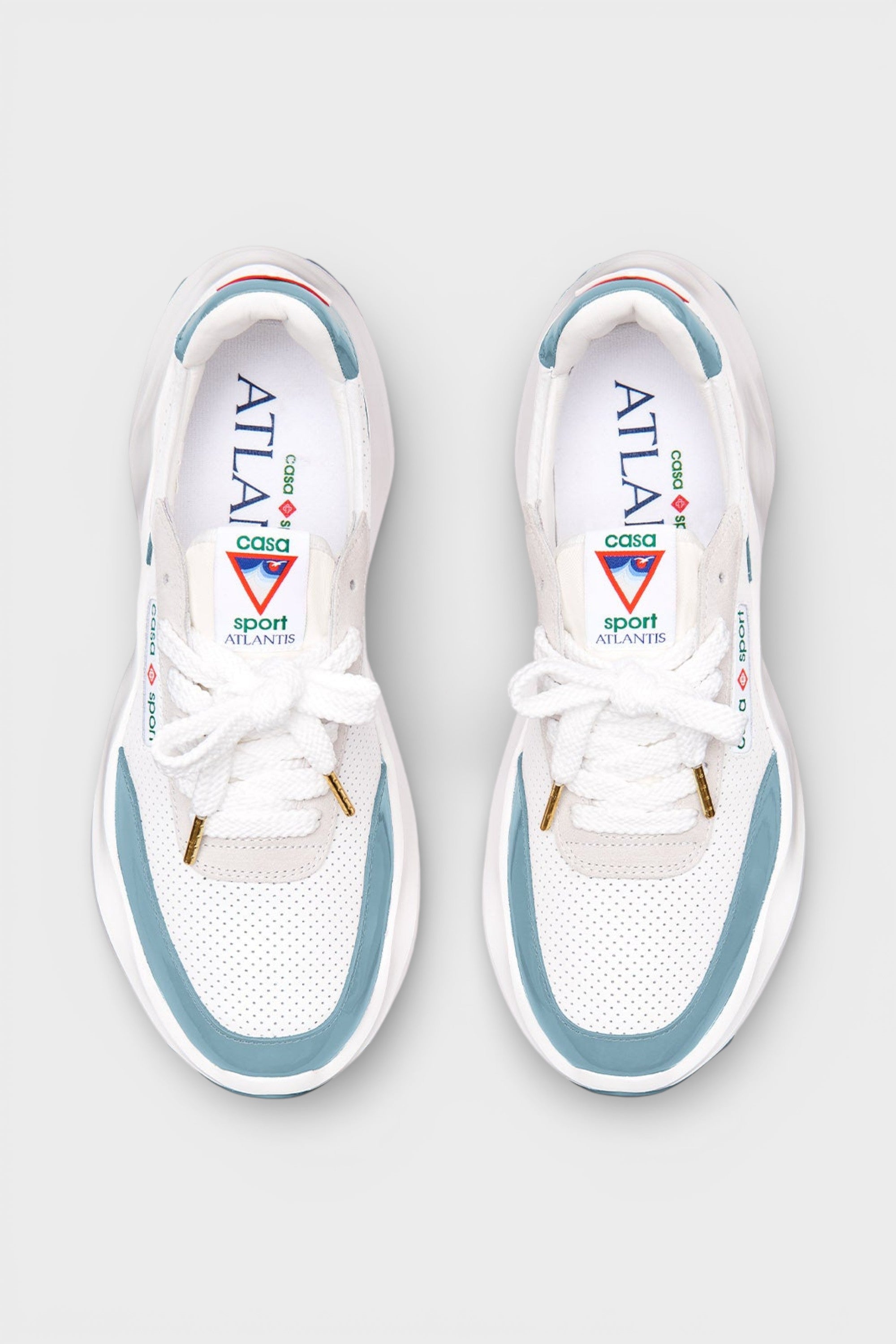 Atlantis Sneaker White Light Blue Womens