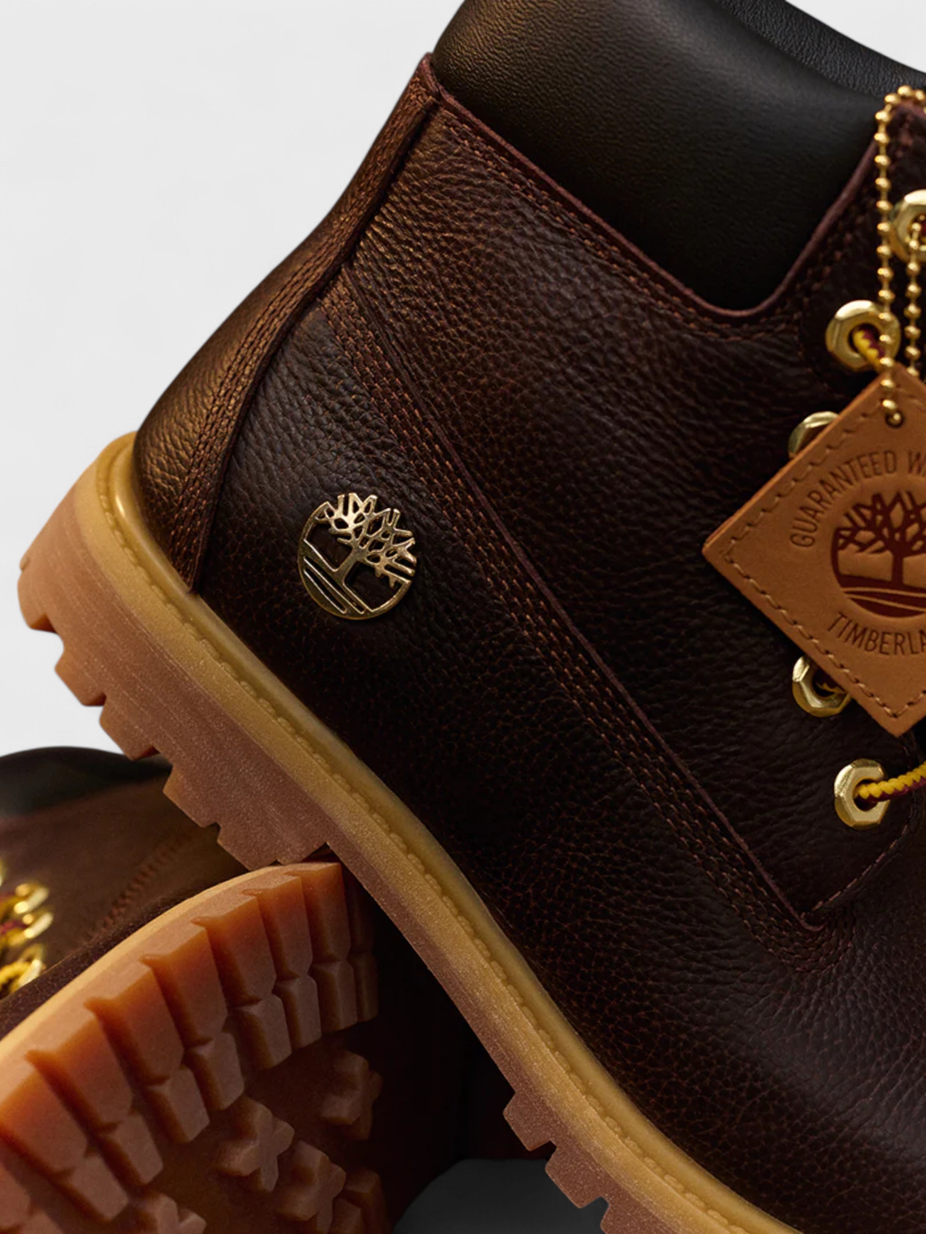 Timberland Premium Espresso Brown 6-Inch Lace Up Boots