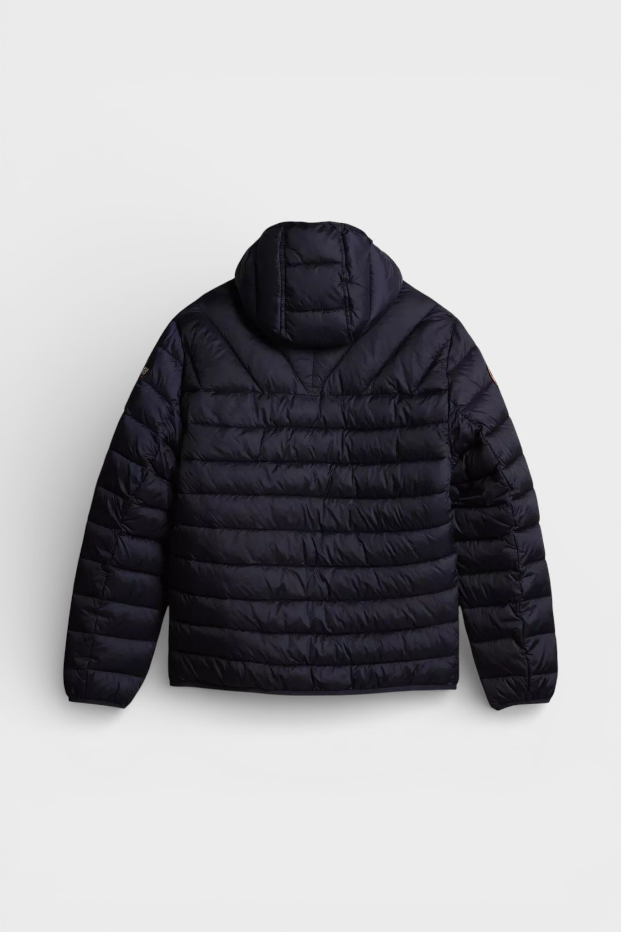 Napapijri Men's Aerons Hooded Padded Jacket Blue Marine