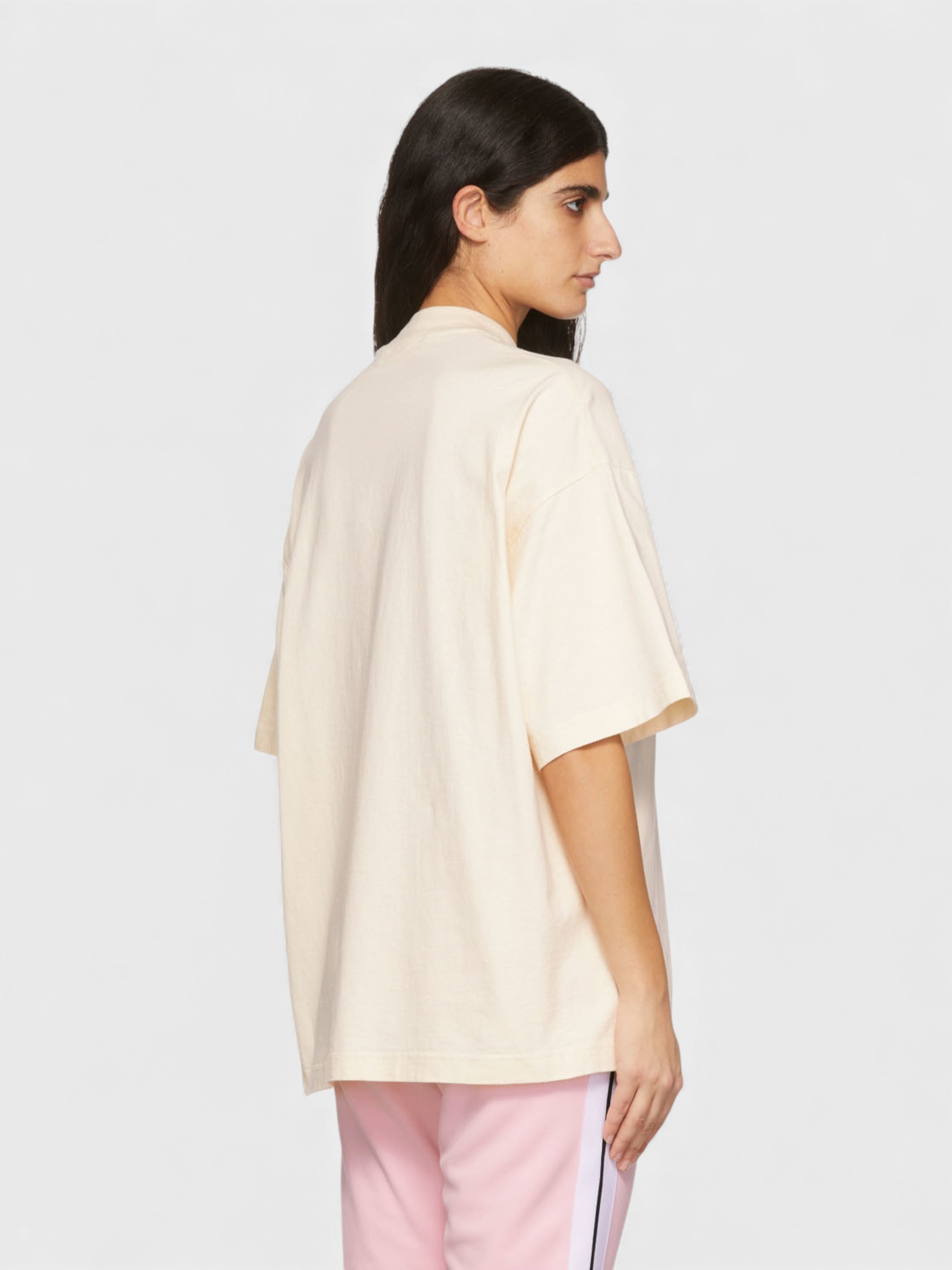 Palm Angels Palm Loose Tee Off White
