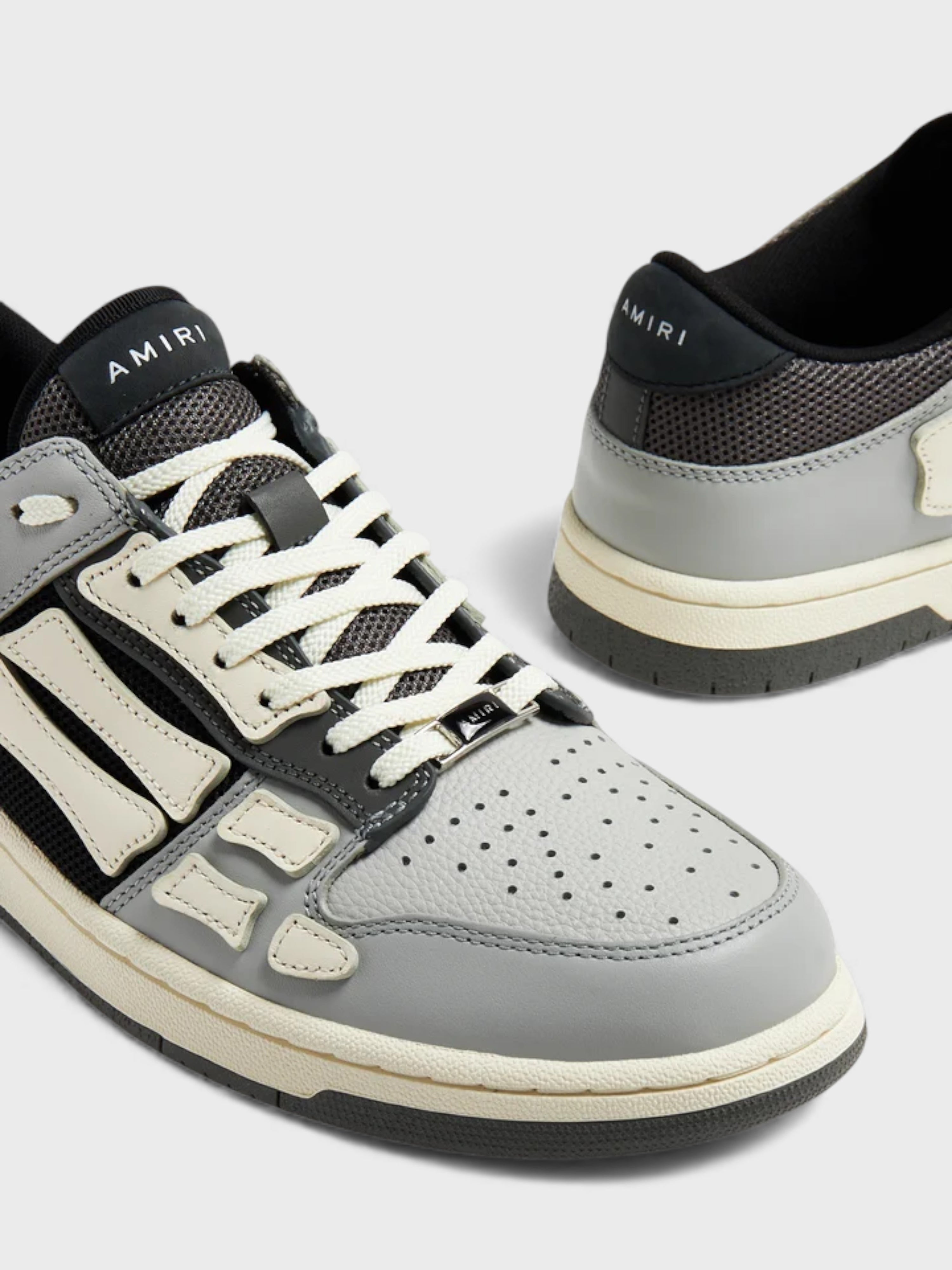 Amiri Mesh Skel Top Low Grey Black