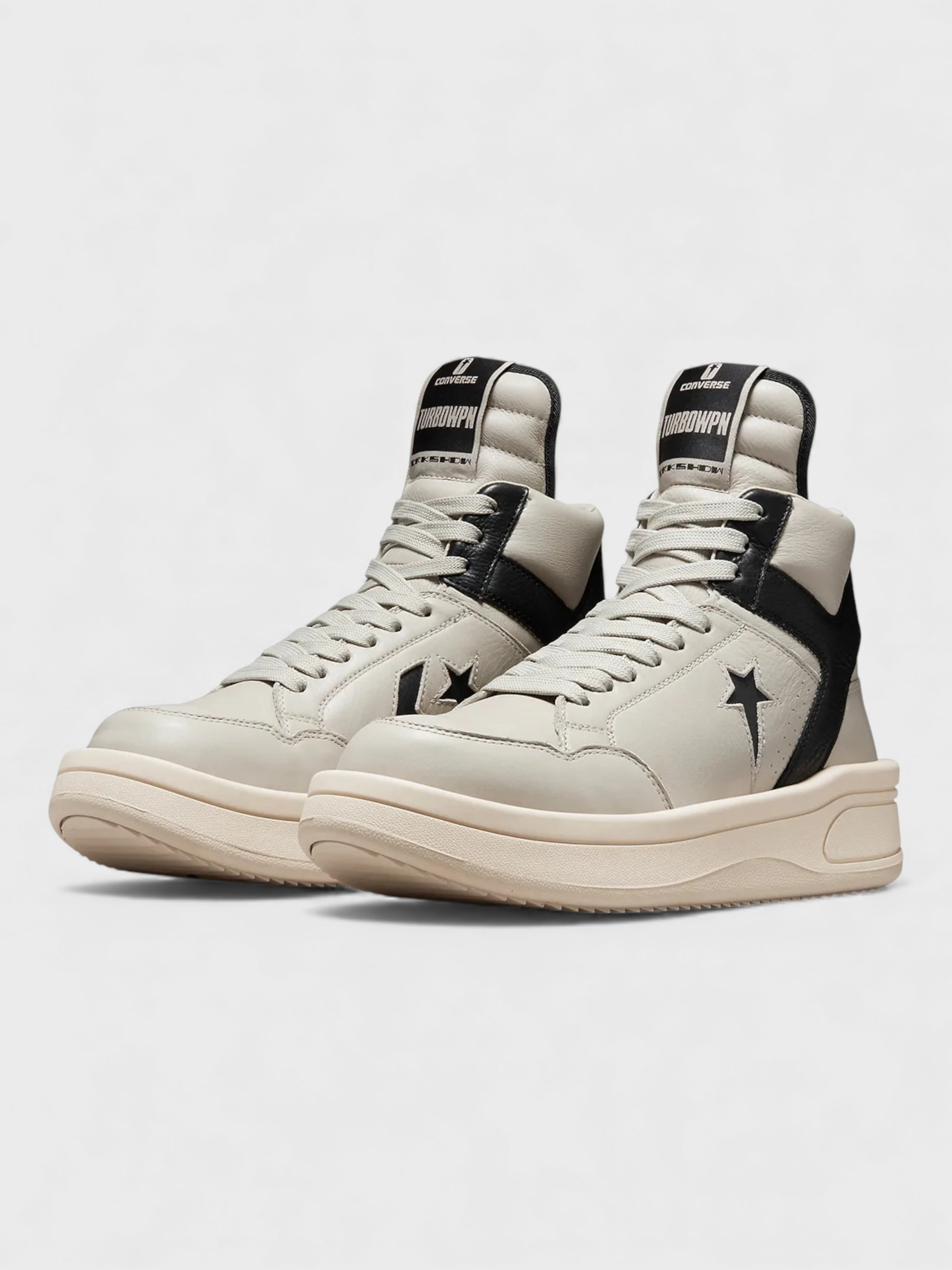 Converse x Rick Owens DRKSHDW TURBOWPN Oyster Black