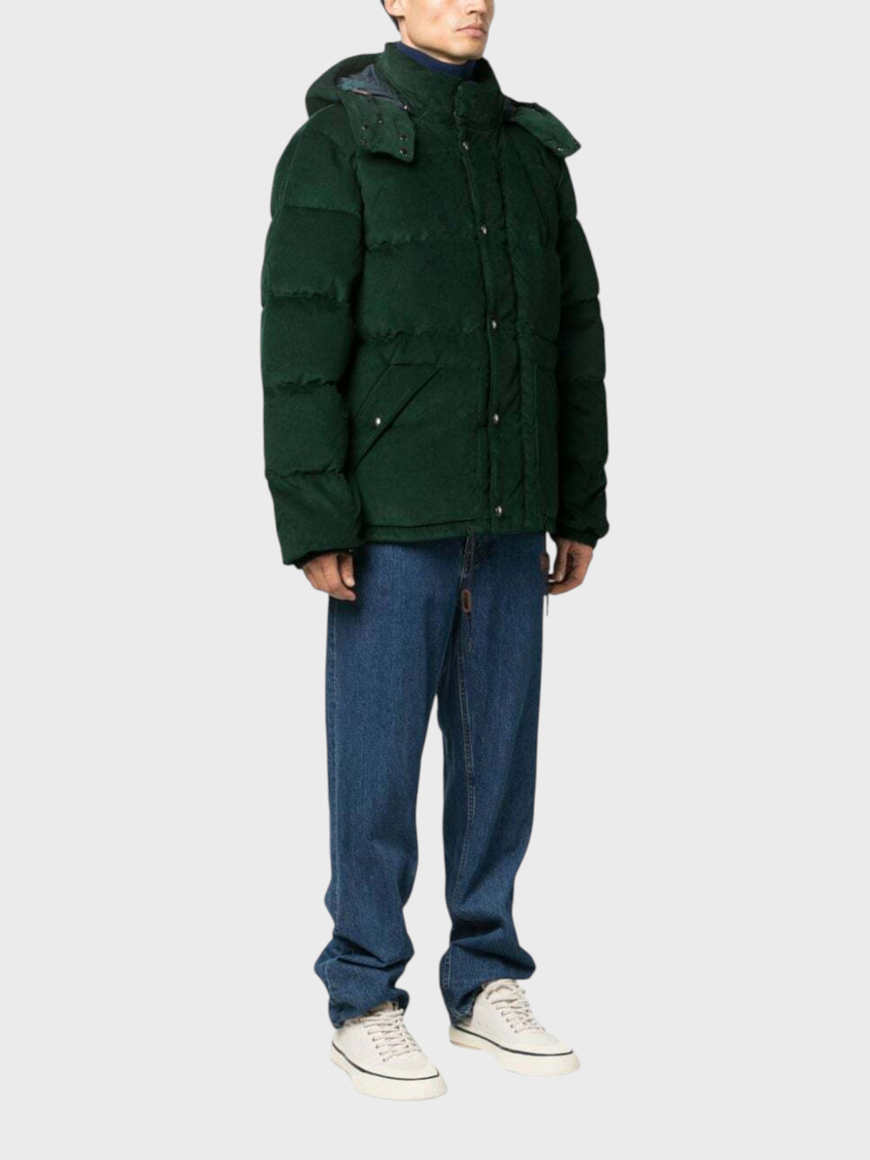 Polo Ralph Lauren Corduroy Down Jacket College Green