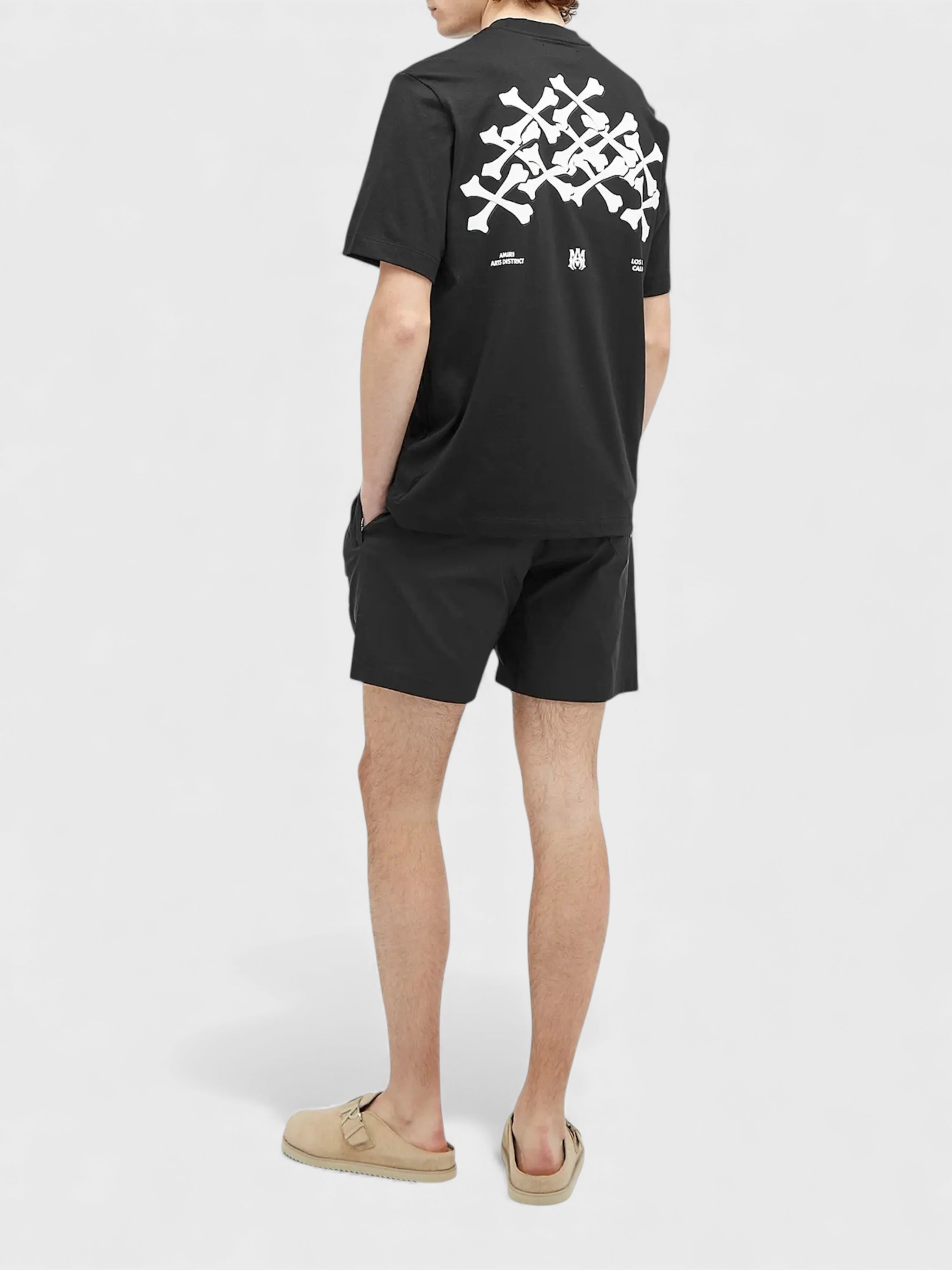 Amiri Stacked Bones Tee Black